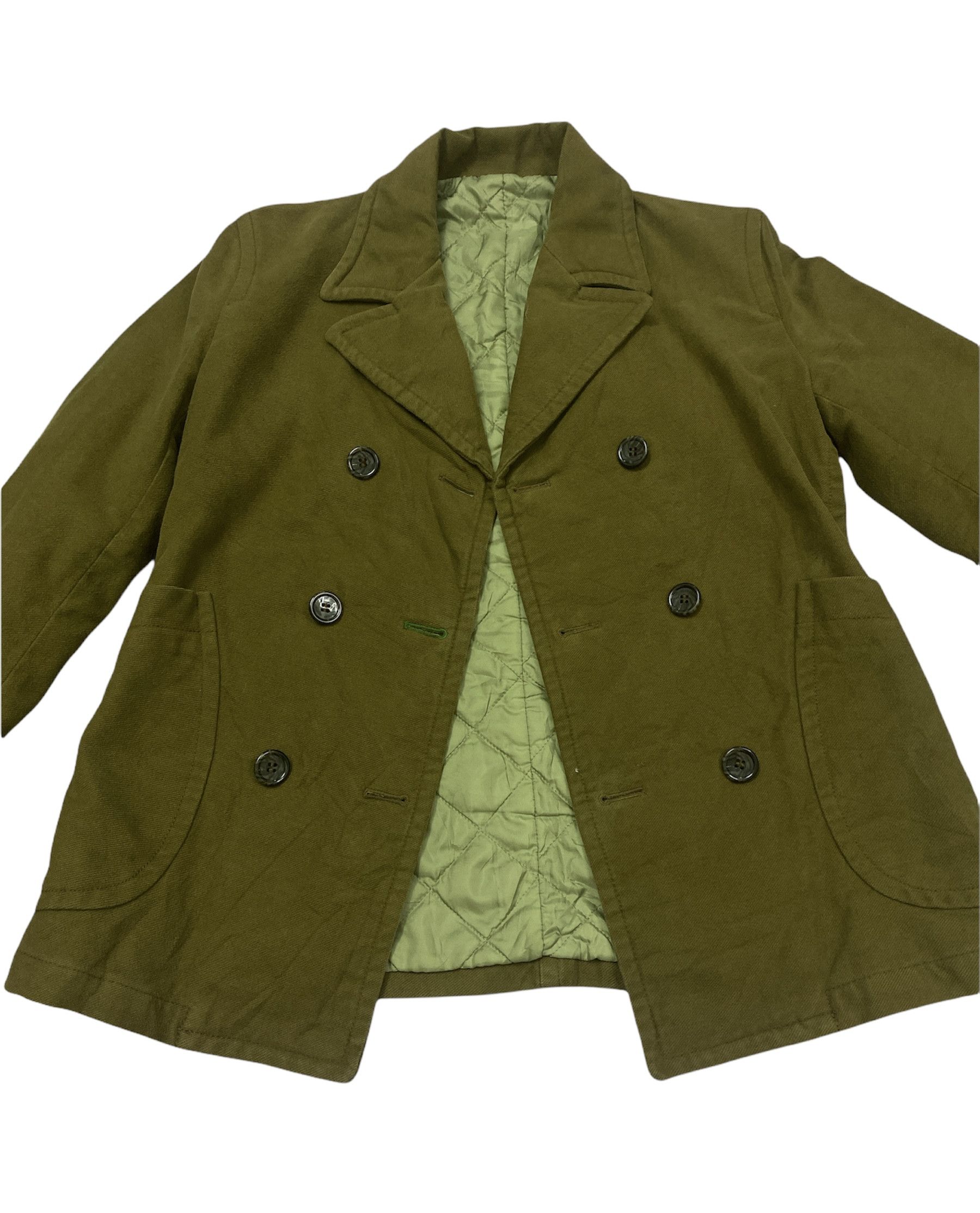 Japanese Brand × PPFM × Vintage Vintage PPFM Rare Design Denim Peacoat Size US M / EU 48-50 / 2 - 11 Thumbnail