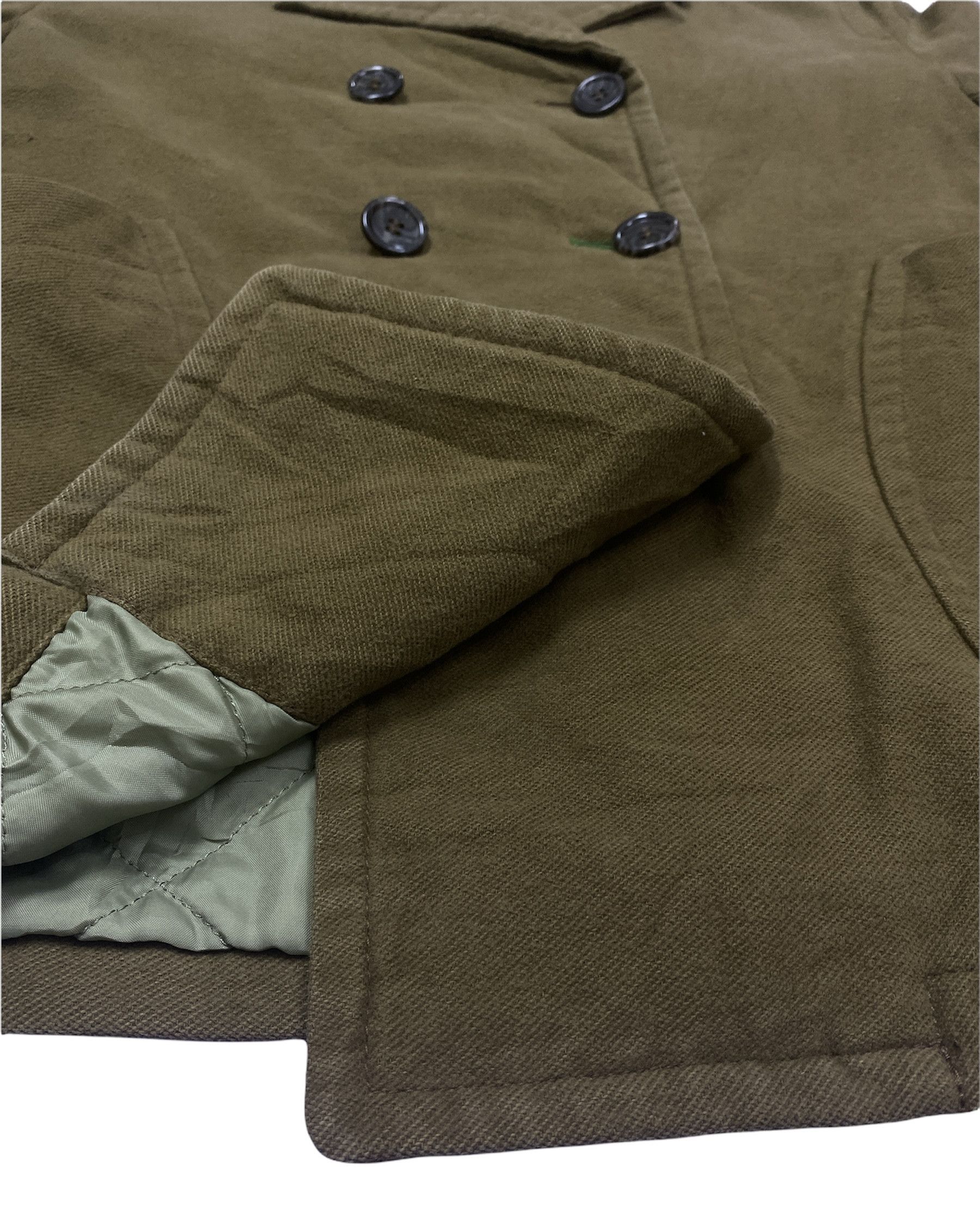 Japanese Brand × PPFM × Vintage Vintage PPFM Rare Design Denim Peacoat Size US M / EU 48-50 / 2 - 9 Thumbnail