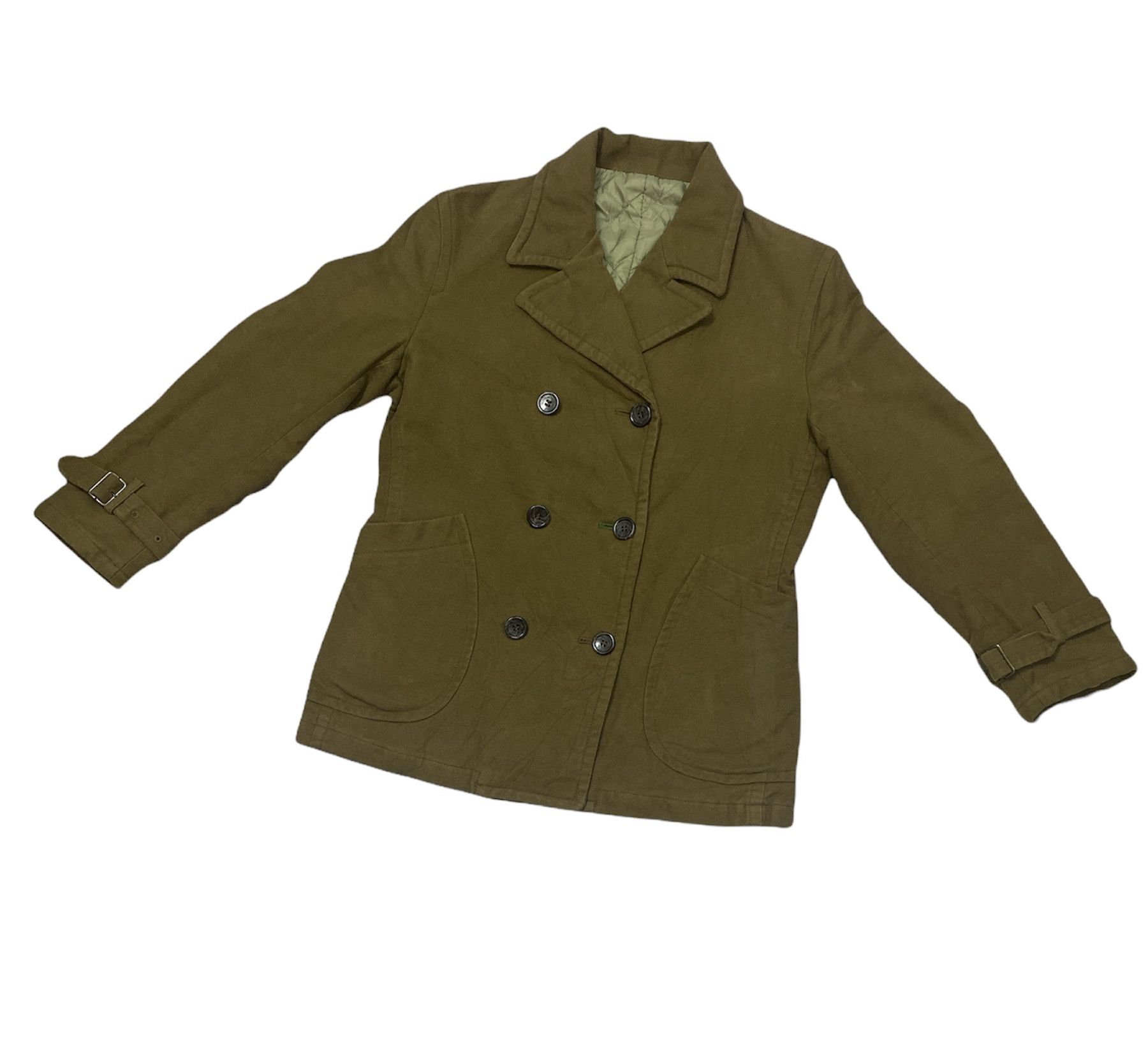 Japanese Brand × PPFM × Vintage Vintage PPFM Rare Design Denim Peacoat Size US M / EU 48-50 / 2 - 5 Thumbnail