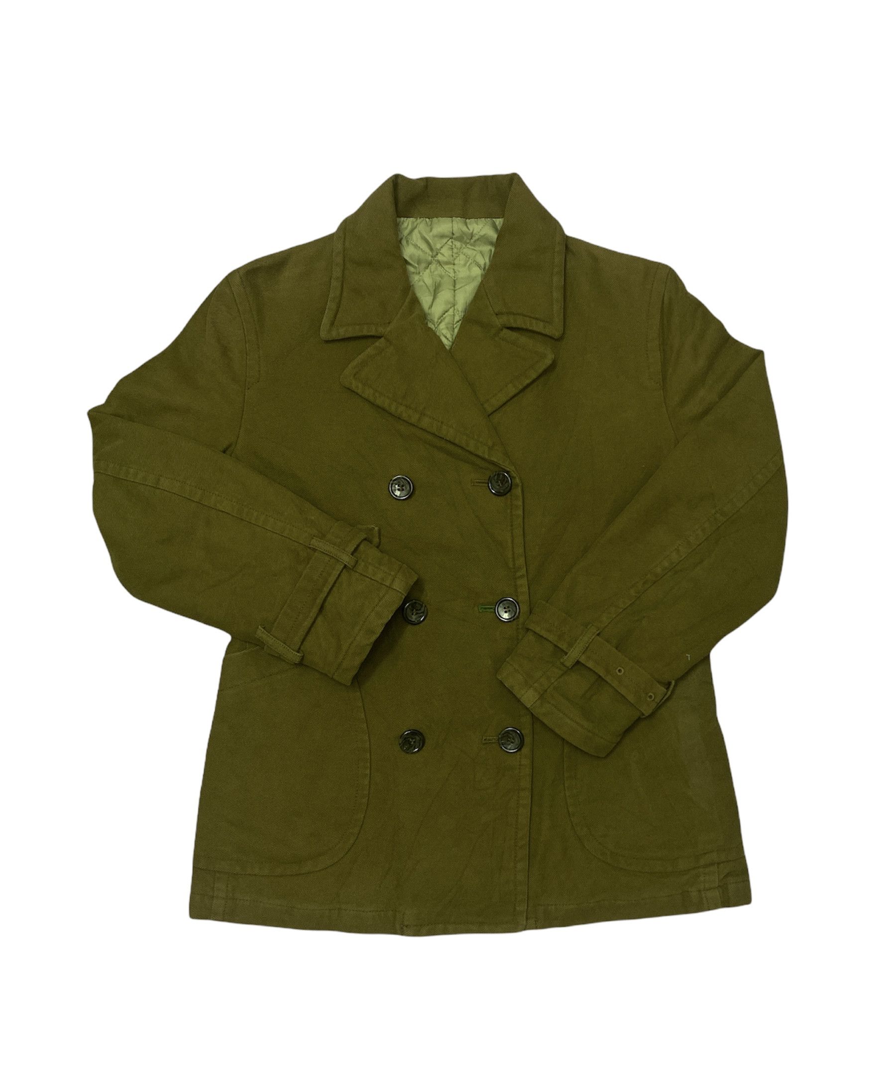 Japanese Brand × PPFM × Vintage Vintage PPFM Rare Design Denim Peacoat Size US M / EU 48-50 / 2 - 4 Thumbnail
