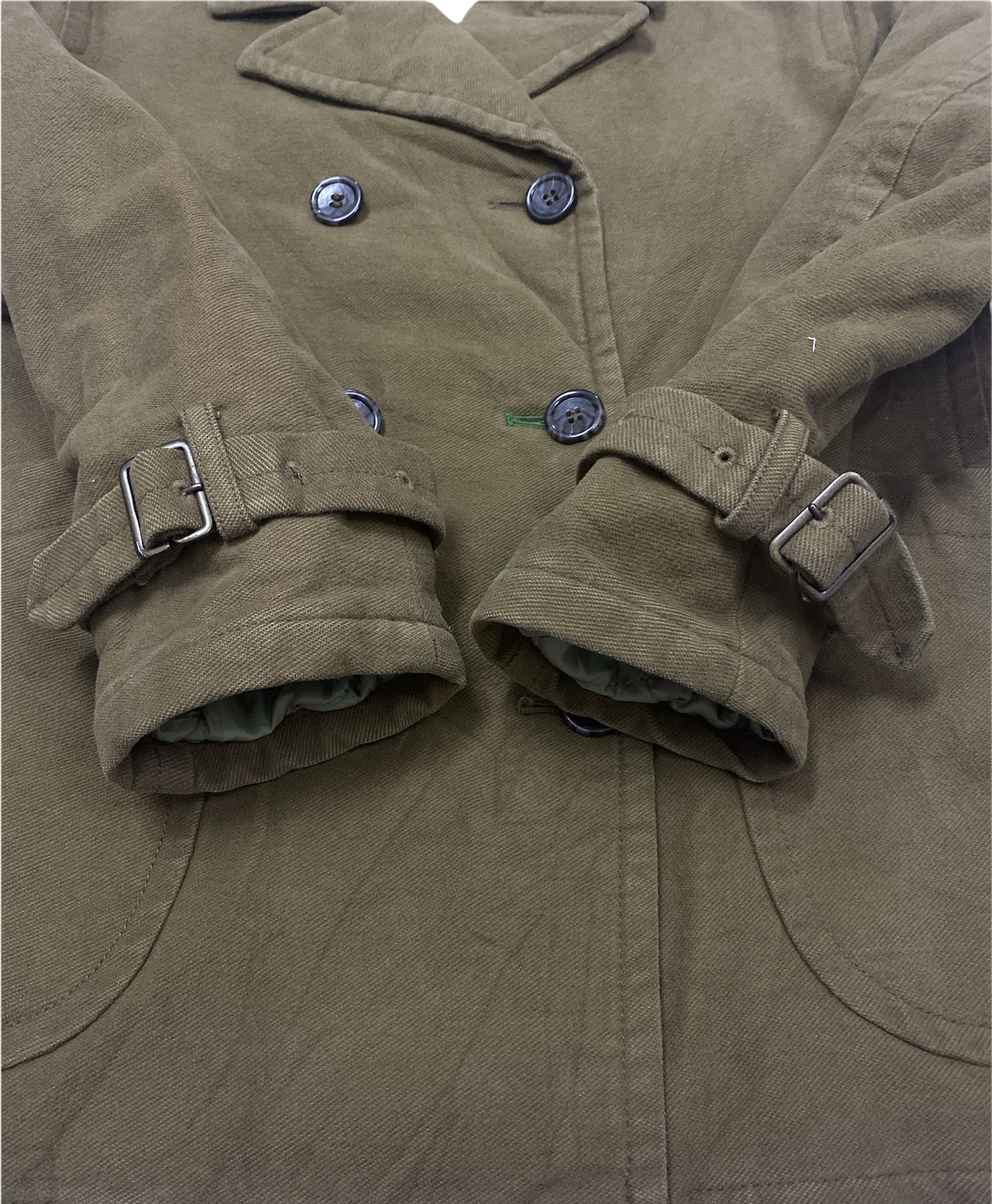 Japanese Brand × PPFM × Vintage Vintage PPFM Rare Design Denim Peacoat Size US M / EU 48-50 / 2 - 10 Thumbnail