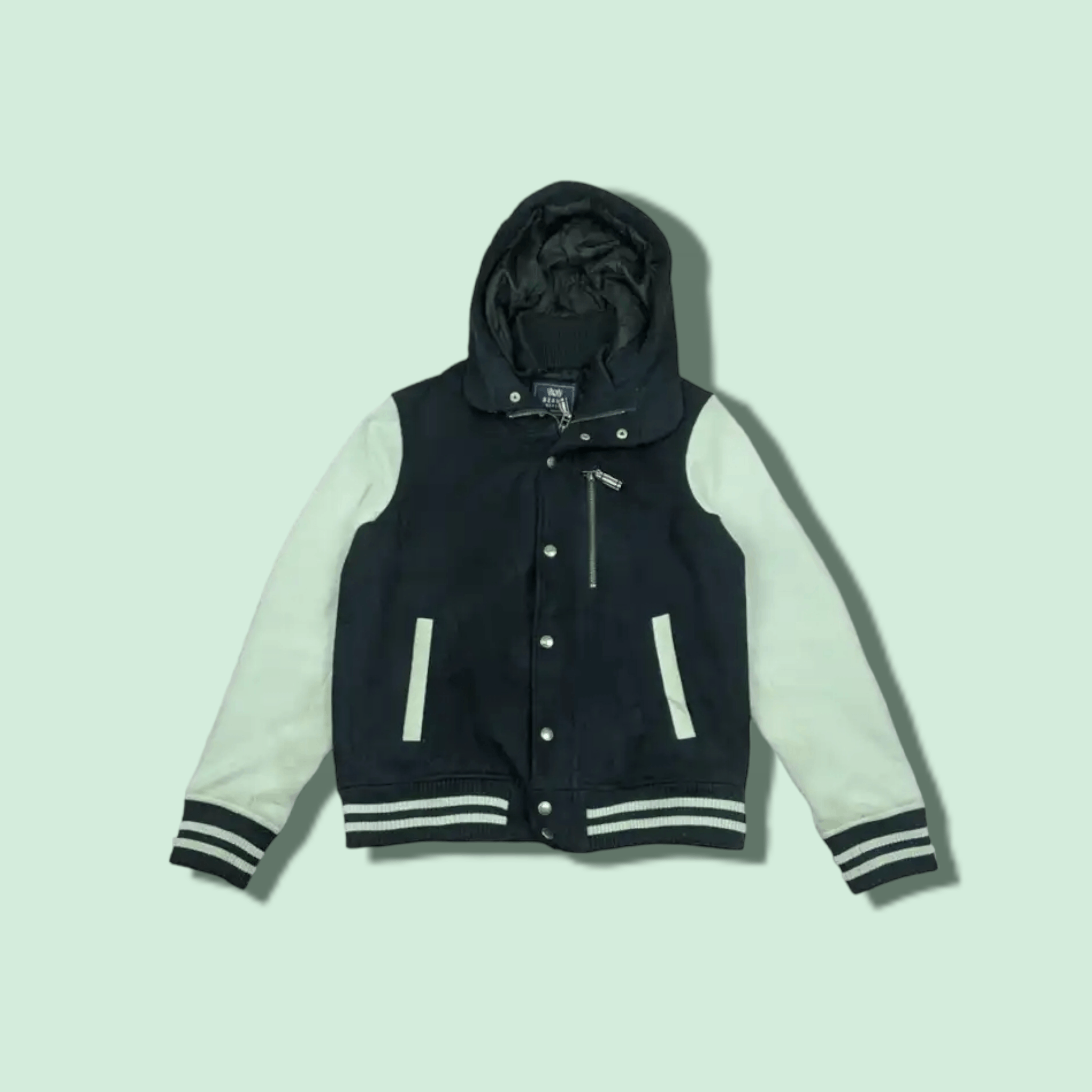 Beams Plus BEAMS HEART Varsity Jacket With Hoodie Size US S / EU 44-46 / 1 - 2 Thumbnail
