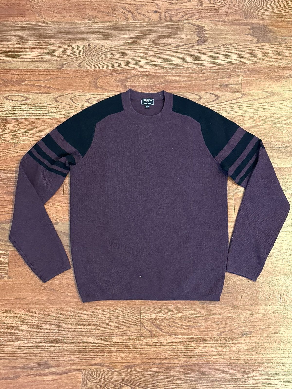Todd Snyder Merino Ski Sweater in Burgundy Size US XS / EU 42 / 0 - 1 Thumbnail