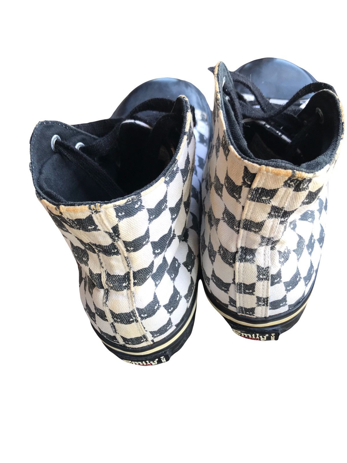 Anime Vintage Sneakers EMILY the Strange 2005 Anima Size 39 Size US 9 / IT 39 - 7 Thumbnail