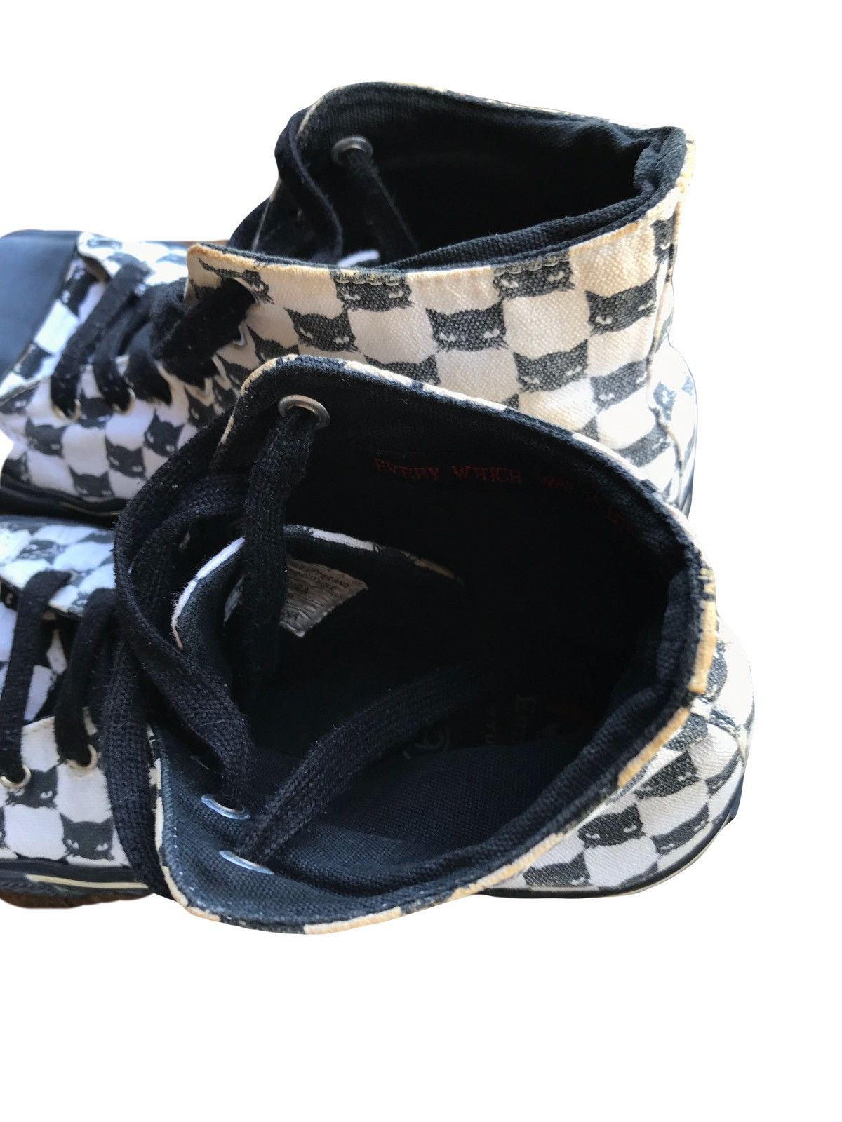 Anime Vintage Sneakers EMILY the Strange 2005 Anima Size 39 Size US 9 / IT 39 - 8 Thumbnail