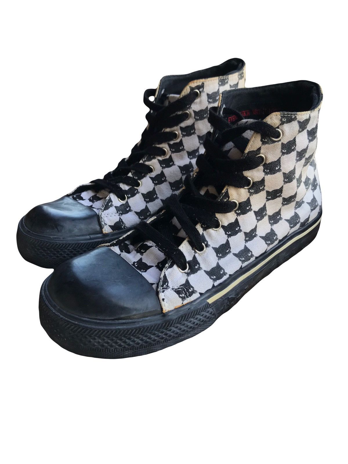 Anime Vintage Sneakers EMILY the Strange 2005 Anima Size 39 Size US 9 / IT 39 - 1 Thumbnail