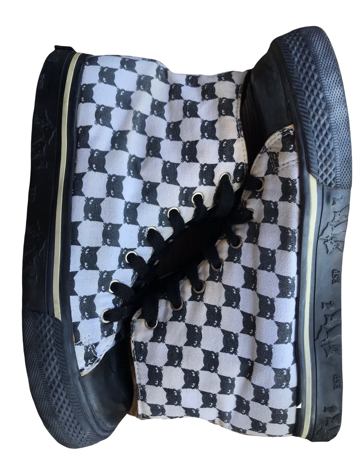 Anime Vintage Sneakers EMILY the Strange 2005 Anima Size 39 Size US 9 / IT 39 - 3 Thumbnail