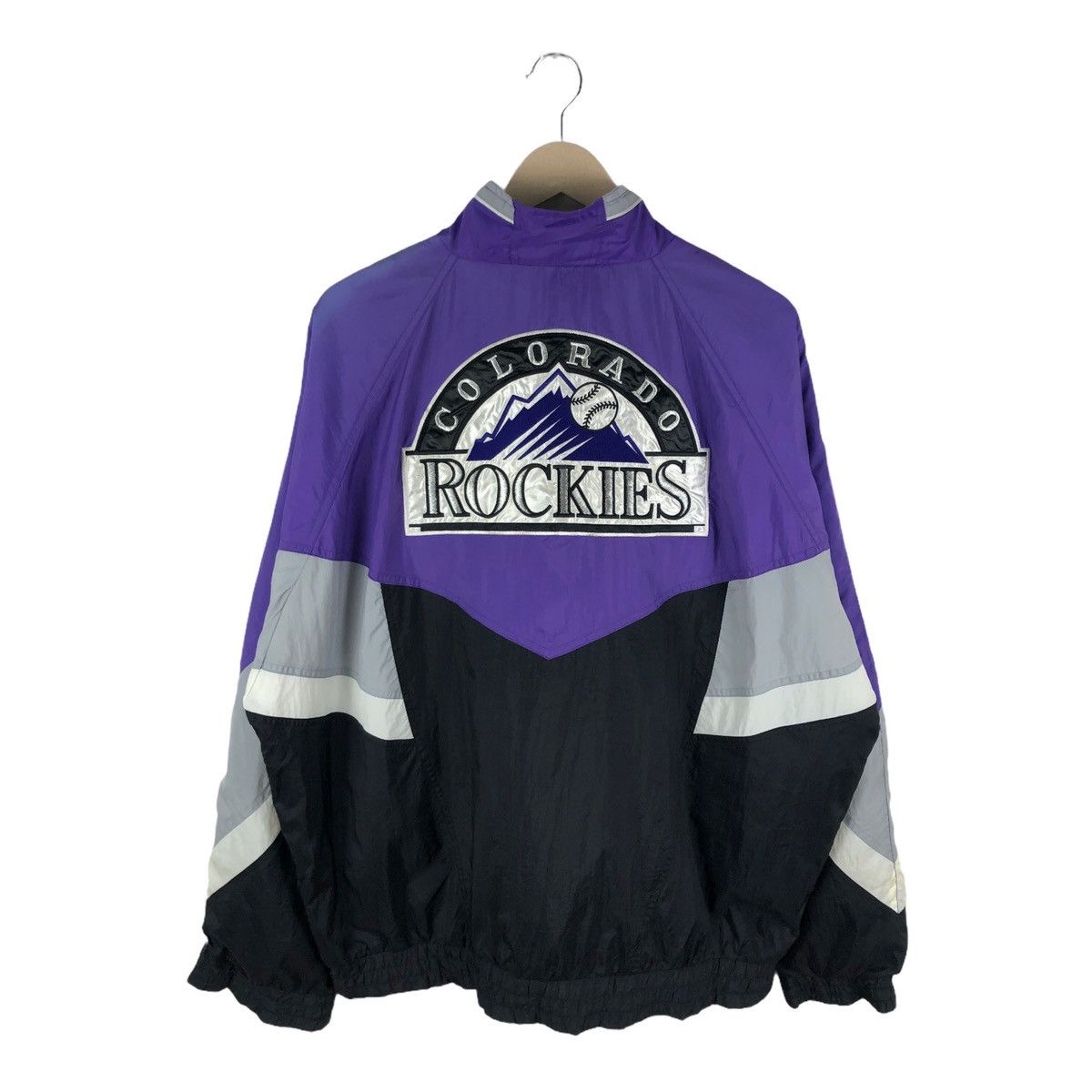 image of Mlb Colorado Rockies Starter Jacket, Men's (Size XL)