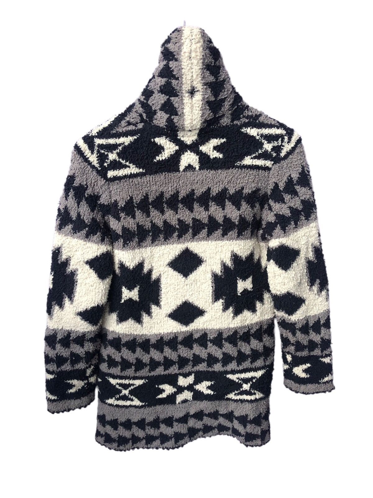 Japanese Brand Vintage Cali Surf Mohair Deep pile Cardigan Jacket Size US M / EU 48-50 / 2 - 2 Thumbnail
