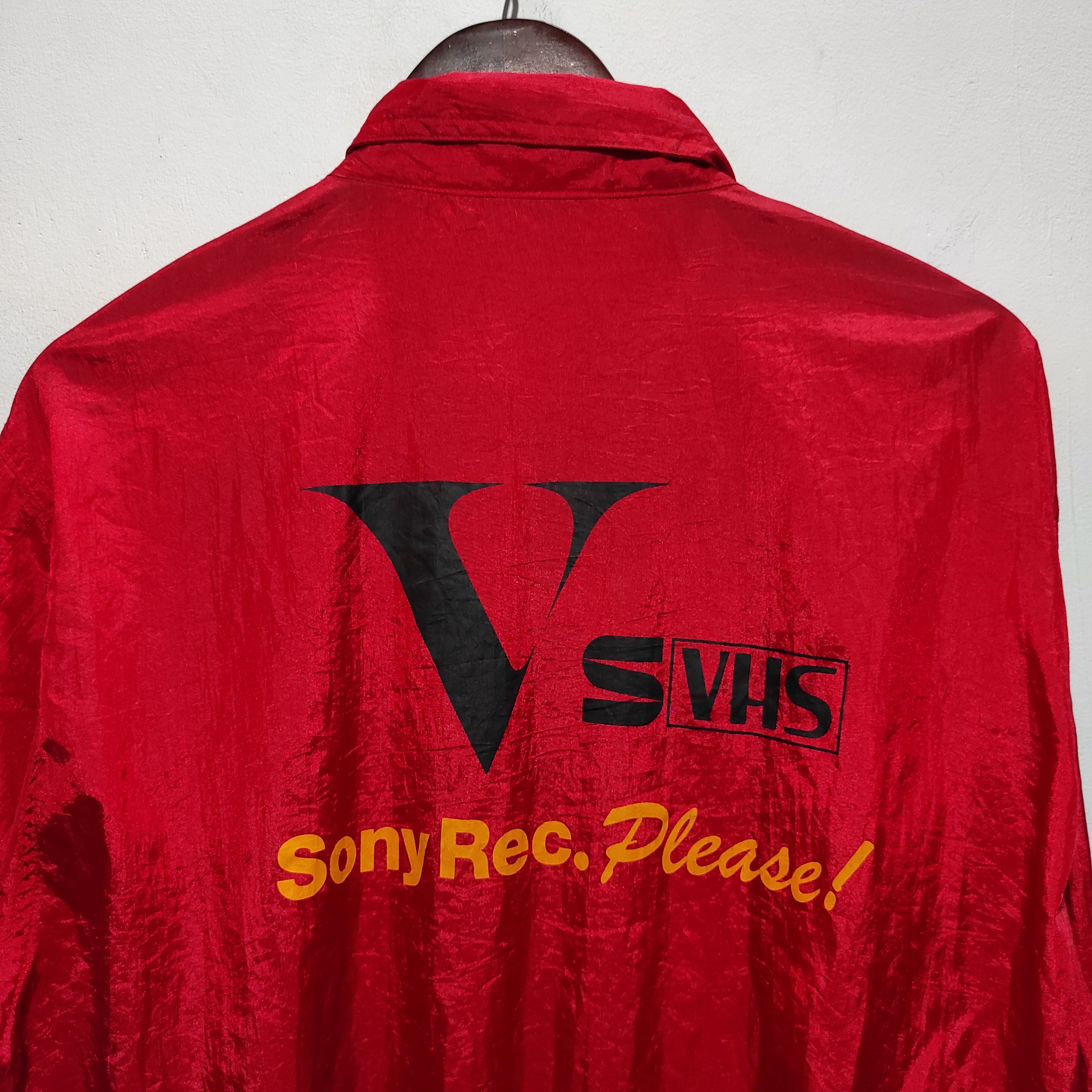 Sony × Vintage Vintage Sony Windbreaker Jacket Size US L / EU 52-54 / 3 - 2 Thumbnail