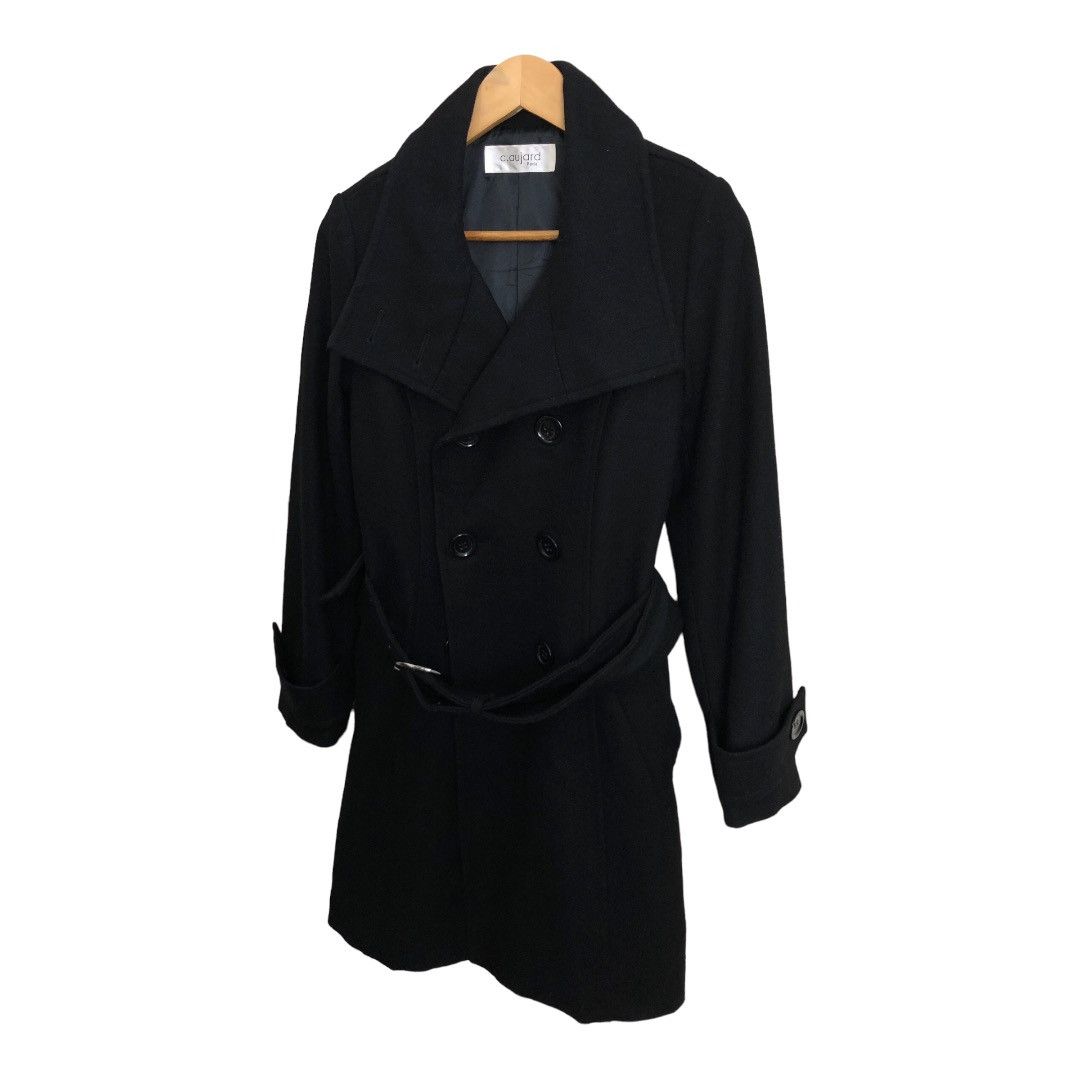Vintage Vintage Christian Aujard Double Breasted Belt Coat Size S / US 4 / IT 40 - 3 Thumbnail