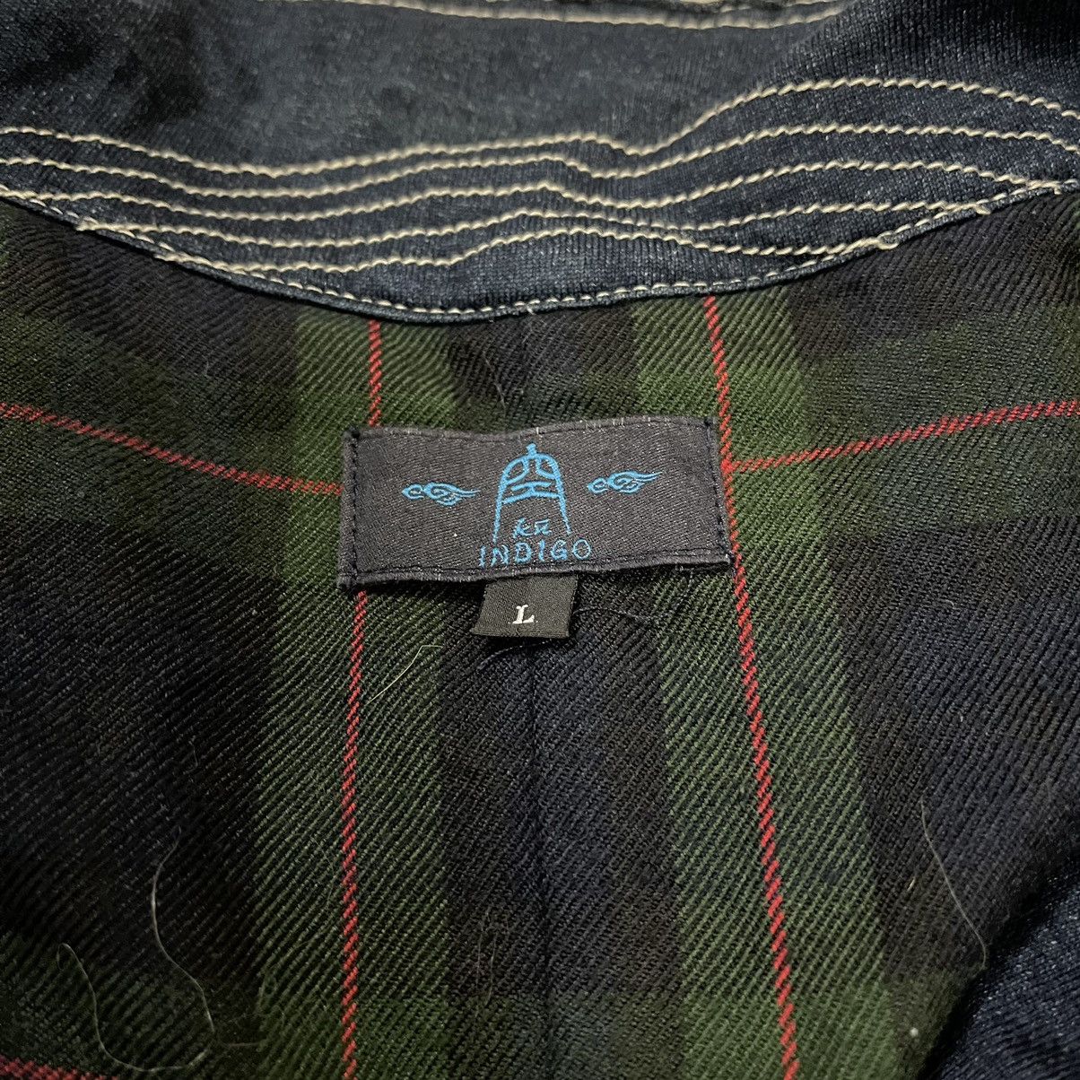 If Six Was Nine INDIGO japan denim jacket cotton japanese brand Size US L / EU 52-54 / 3 - 6 Thumbnail