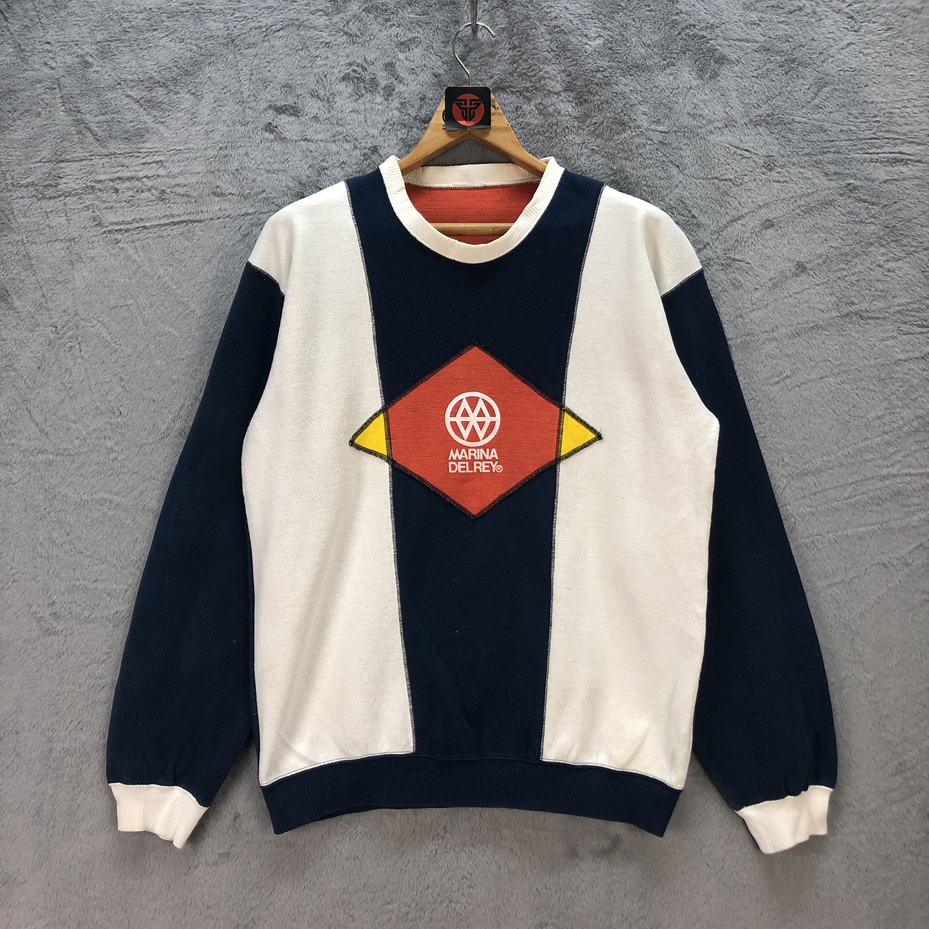 Vacation MARINA DELREY COLORBLOCK SWEATSHIRTS #6705-80 Size US M / EU 48-50 / 2 - 1 Thumbnail