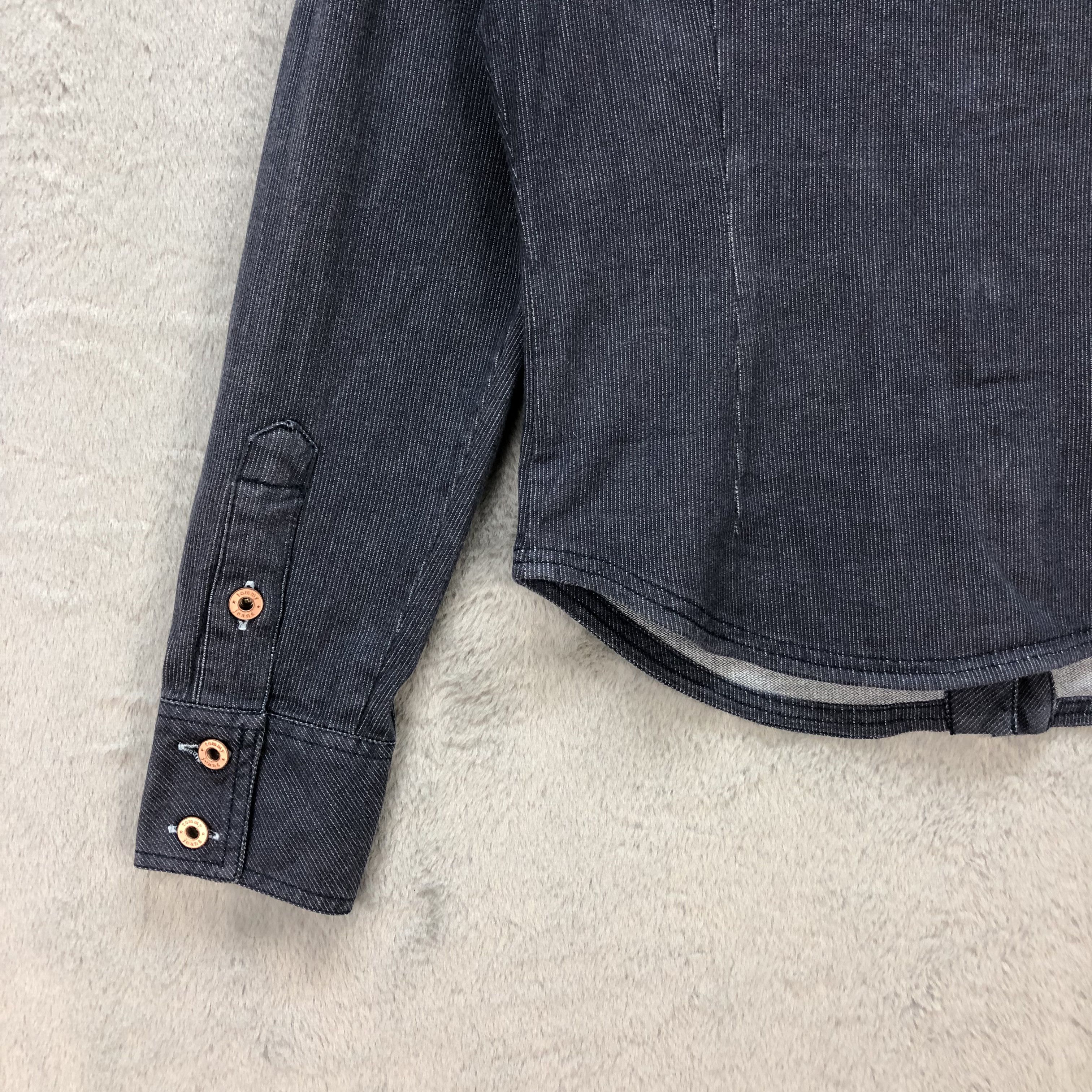 Tommy Hilfiger TOMMY JEANS SOFT DENIM BUTTON UPS SHIRT #6708-80 Size S / US 4 / IT 40 - 15 Thumbnail