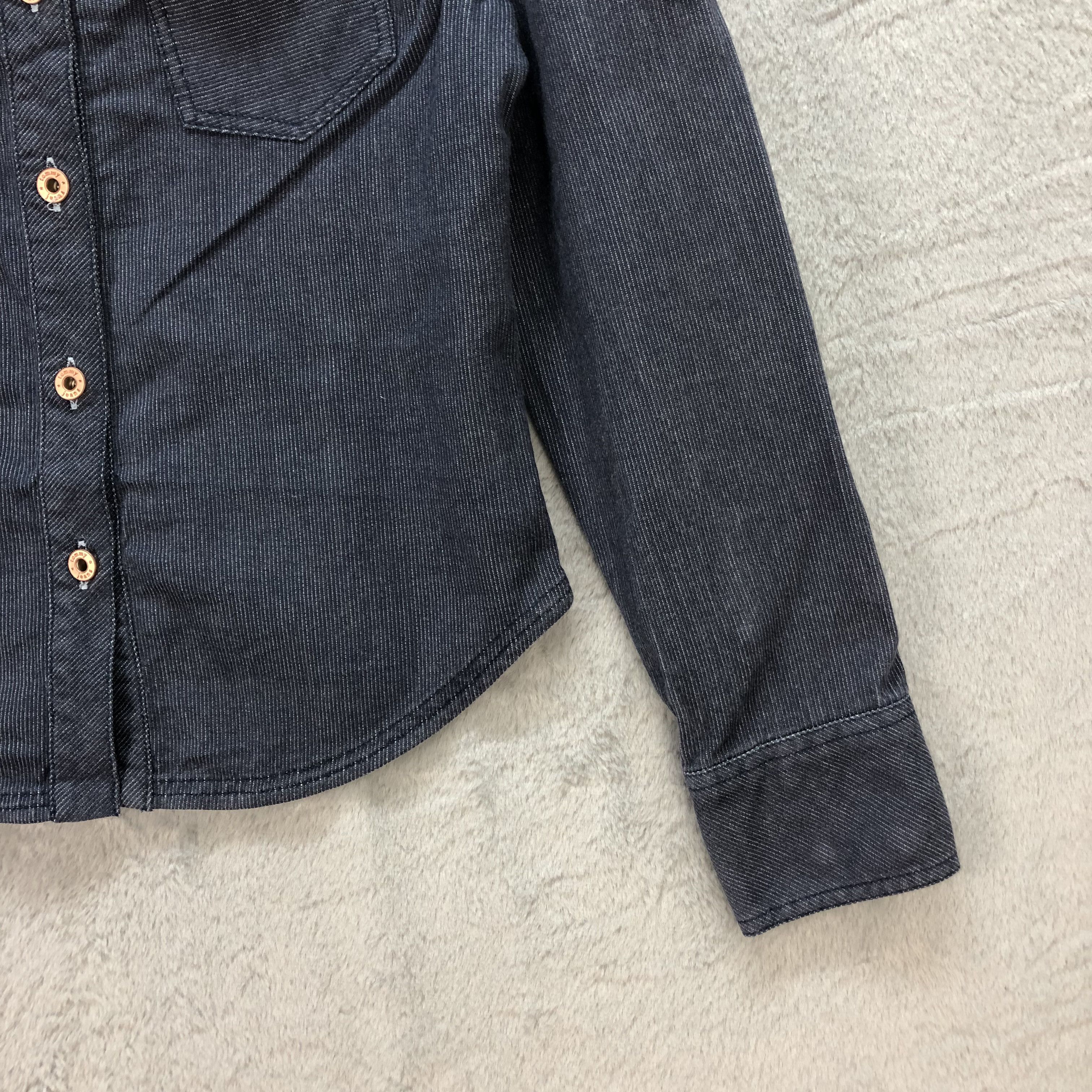 Tommy Hilfiger TOMMY JEANS SOFT DENIM BUTTON UPS SHIRT #6708-80 Size S / US 4 / IT 40 - 8 Thumbnail