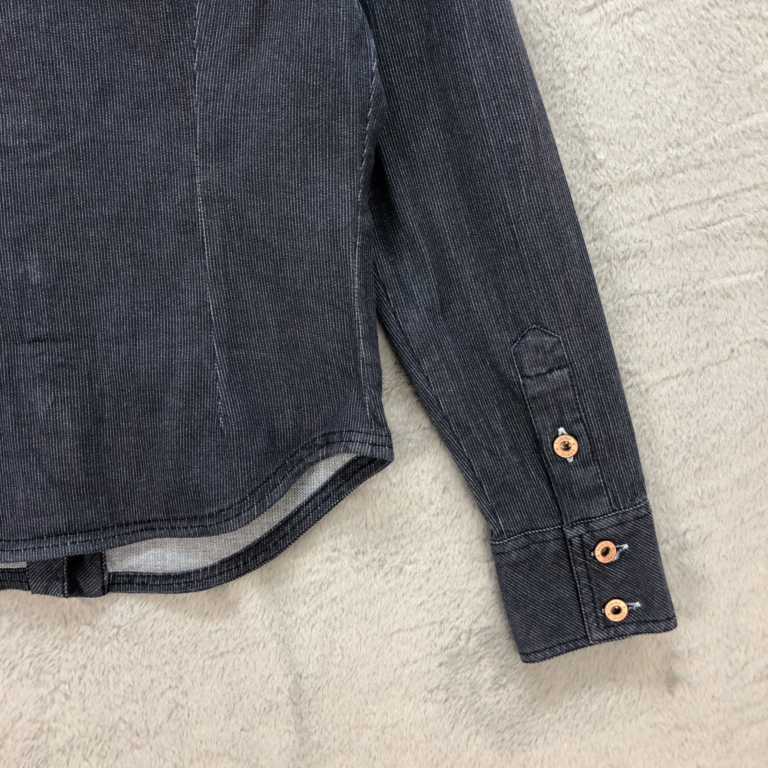 Tommy Hilfiger TOMMY JEANS SOFT DENIM BUTTON UPS SHIRT #6708-80 Size S / US 4 / IT 40 - 16 Thumbnail