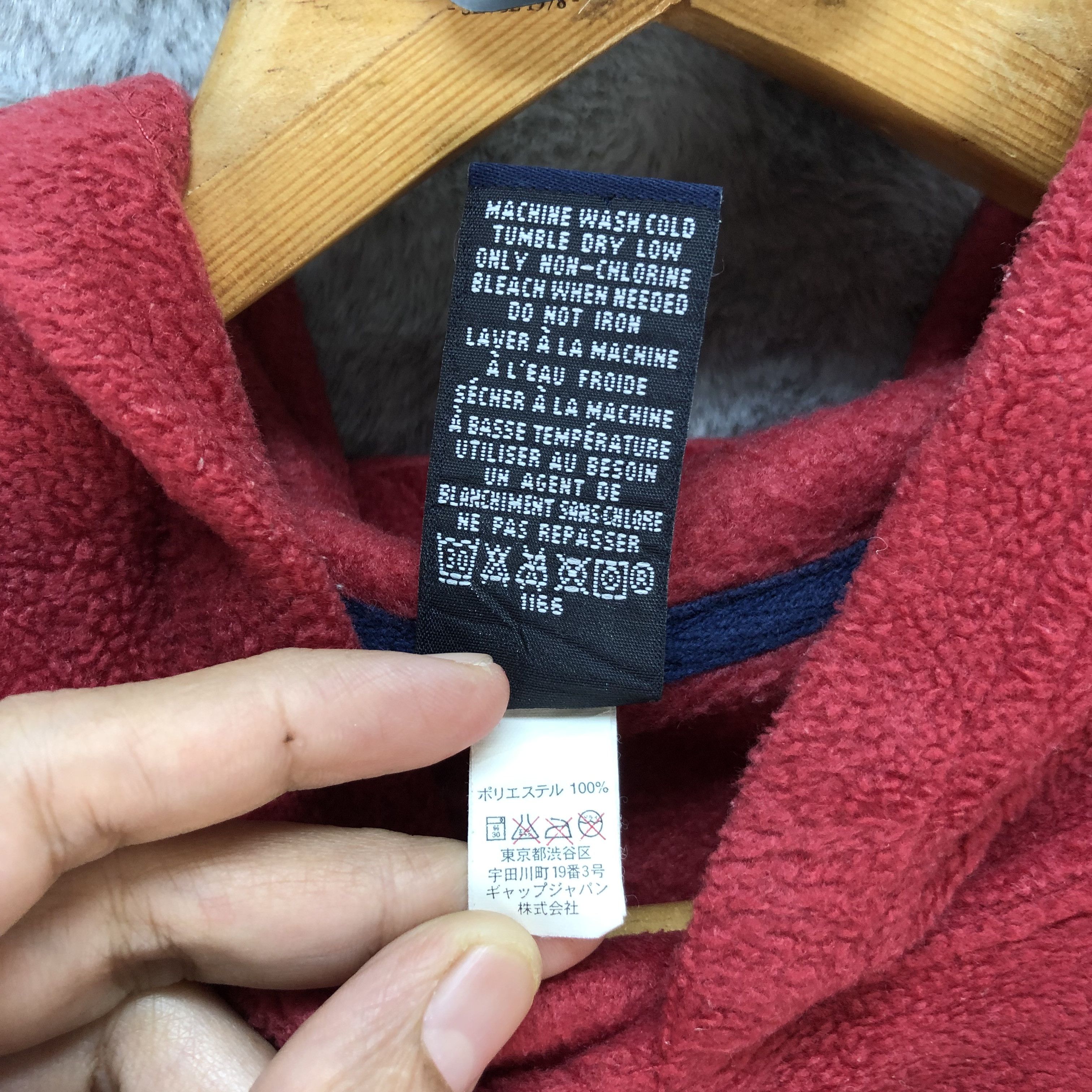 Gap GAP SLEEVE BIG LOGO YOUTH FLEECE HOODIES #6712-81 Size US XXL / EU 58 / 5 - 11 Thumbnail
