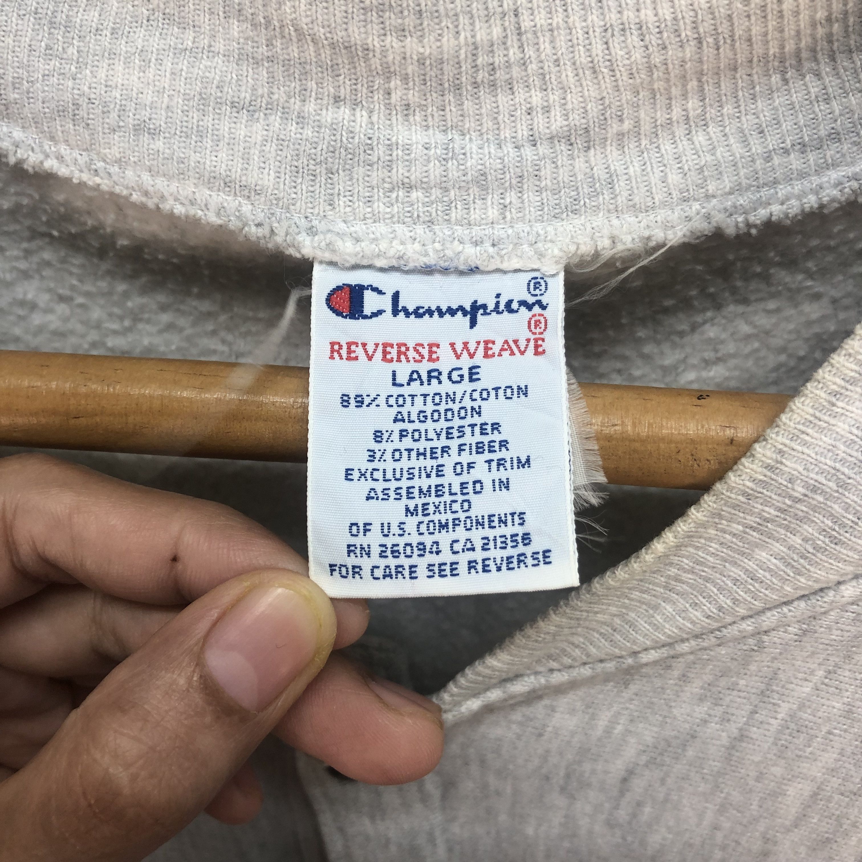 Champion 80's CHAMPION REVERSE WEAVE VARSITY #6720-81 Size US L / EU 52-54 / 3 - 9 Thumbnail