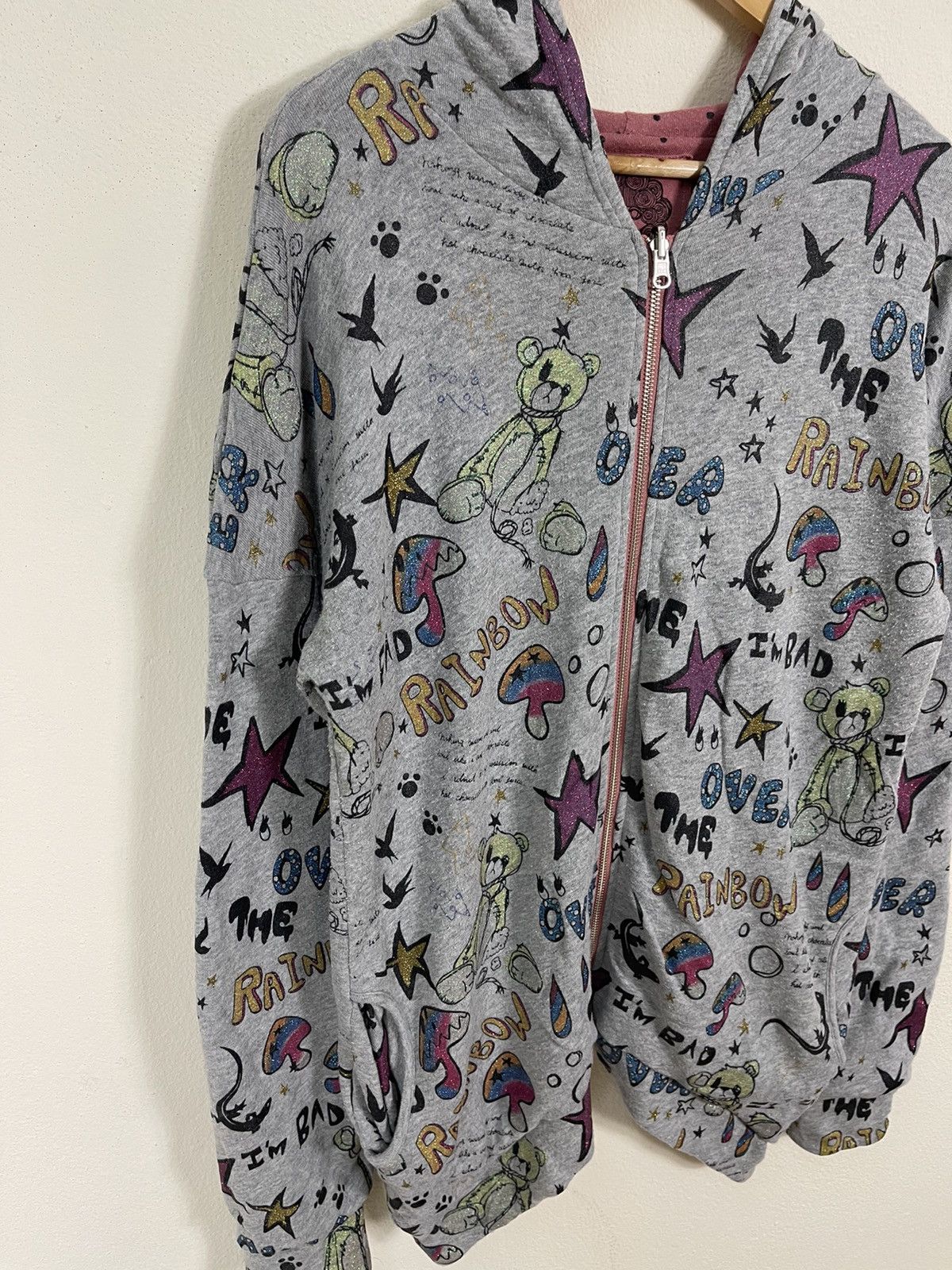 If Six Was Nine Vintage Scolar Fullprint Reversible Zip Up Hoodie Size US M / EU 48-50 / 2 - 4 Thumbnail