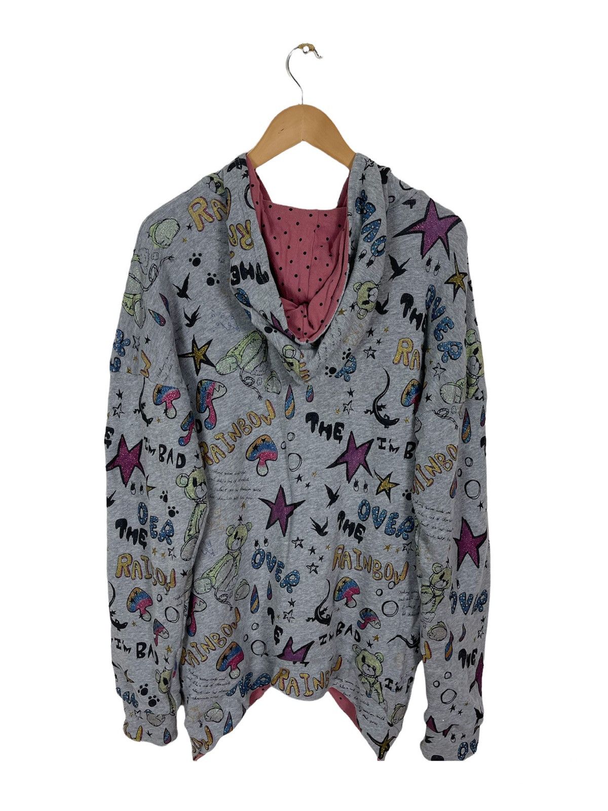 If Six Was Nine Vintage Scolar Fullprint Reversible Zip Up Hoodie Size US M / EU 48-50 / 2 - 2 Thumbnail