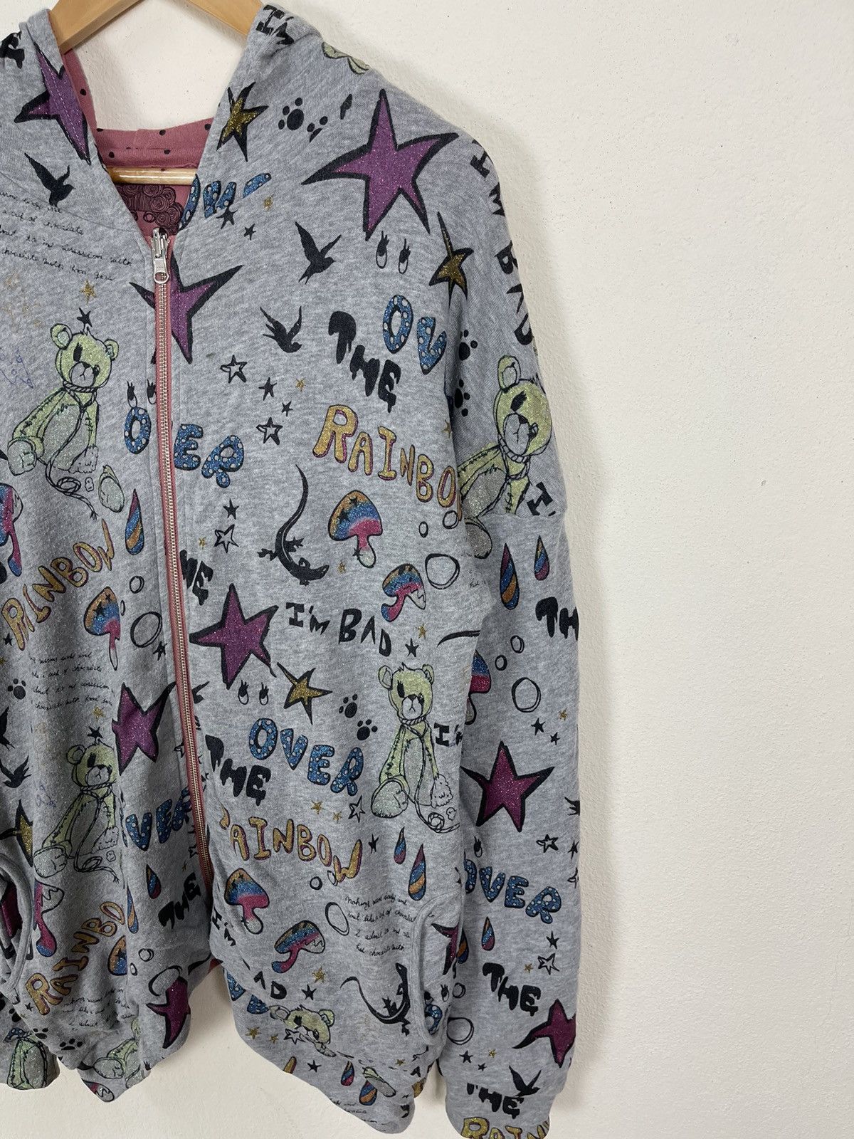 If Six Was Nine Vintage Scolar Fullprint Reversible Zip Up Hoodie Size US M / EU 48-50 / 2 - 5 Thumbnail