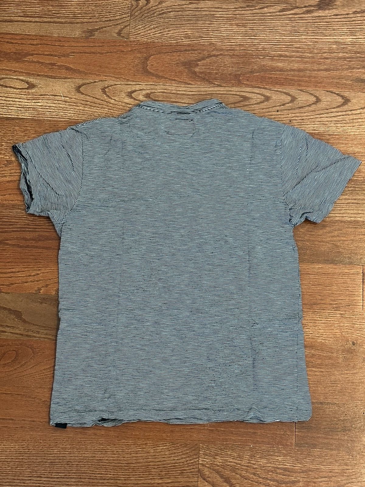 Todd Snyder Made In LA Tee in Navy Stripe Size US XS / EU 42 / 0 - 2 Thumbnail