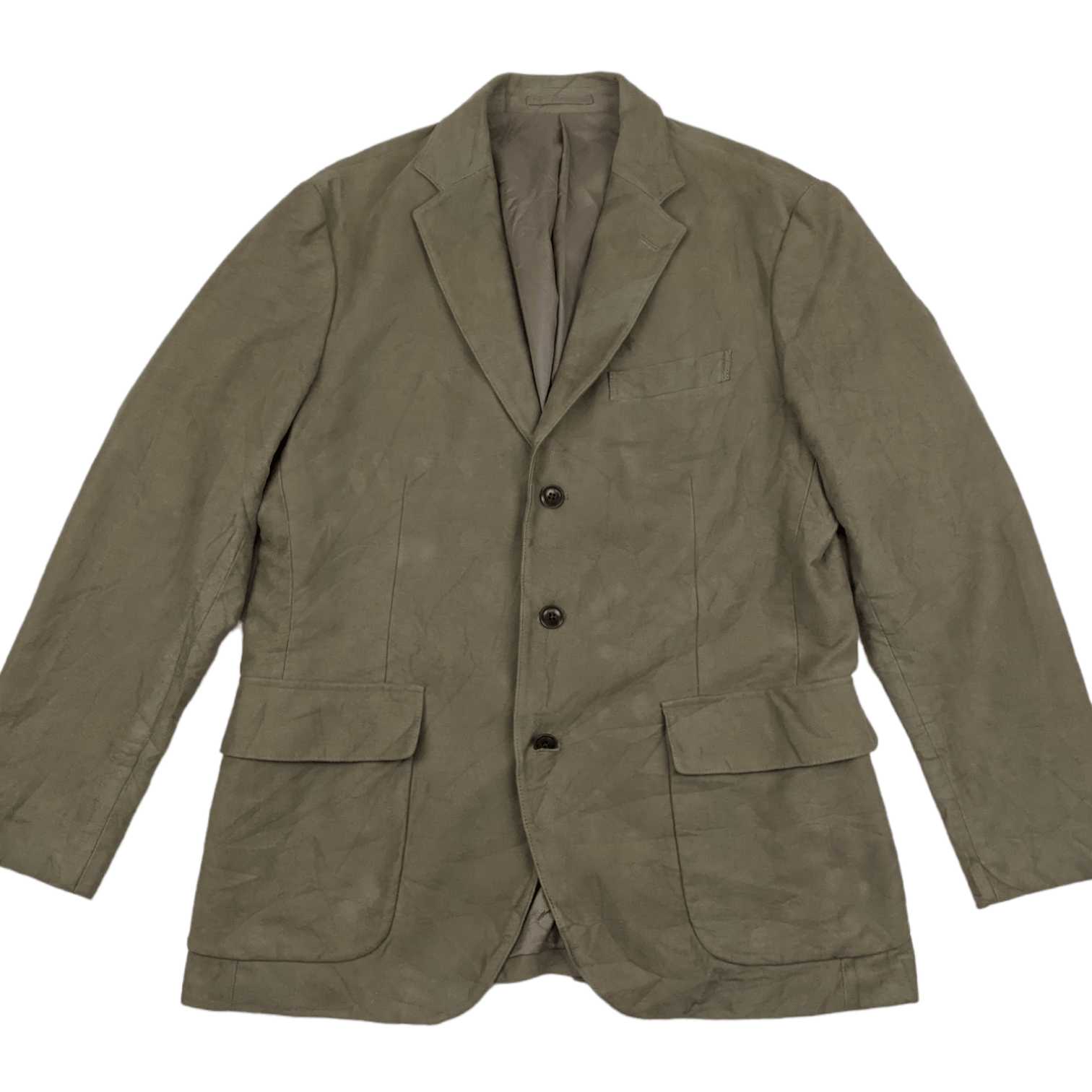 Japanese Brand × Uniqlo × Vintage Vintage UNIQLO Smart Casual Blazer Coat Size US XL / EU 56 / 4 - 2 Thumbnail