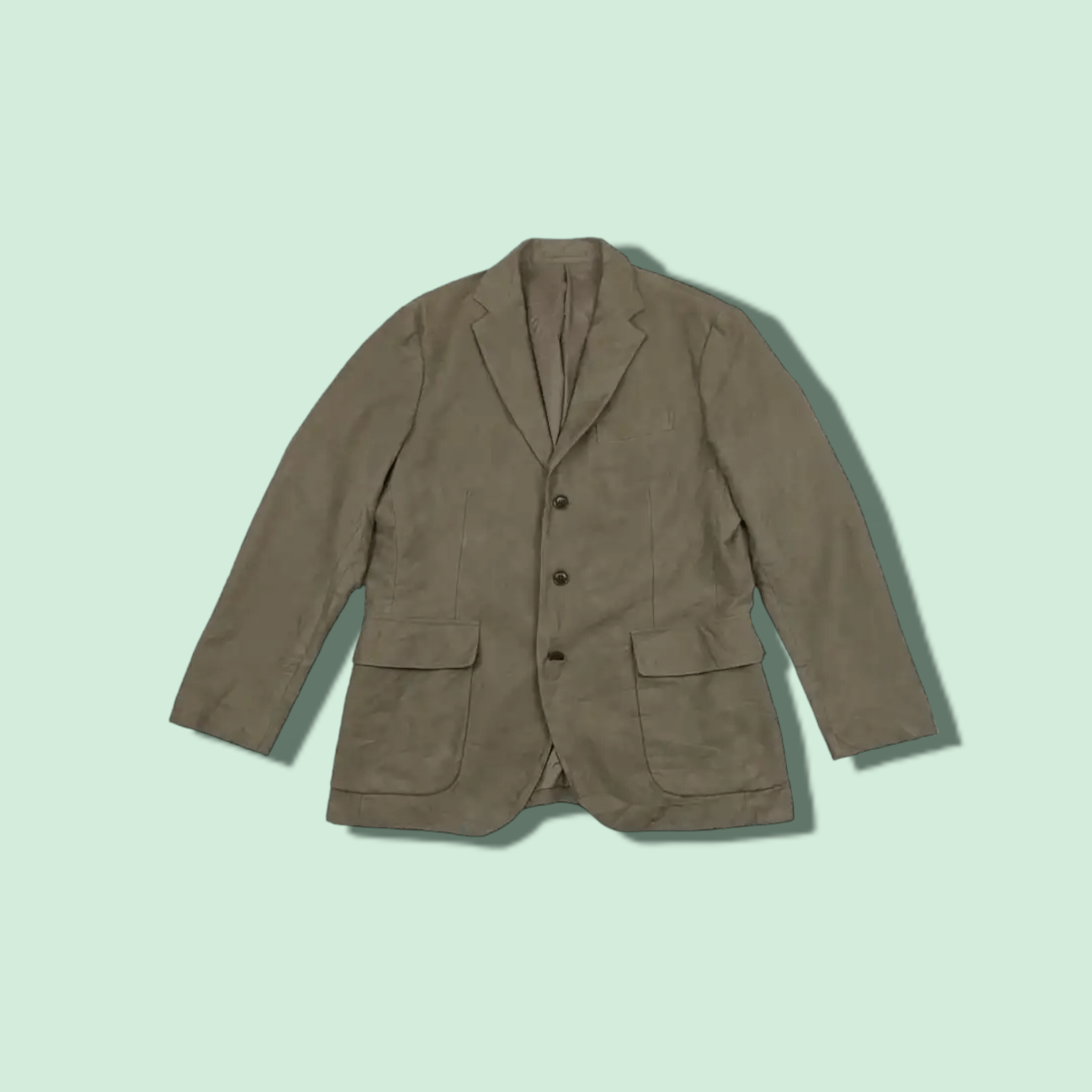Japanese Brand × Uniqlo × Vintage Vintage UNIQLO Smart Casual Blazer Coat Size US XL / EU 56 / 4 - 1 Thumbnail