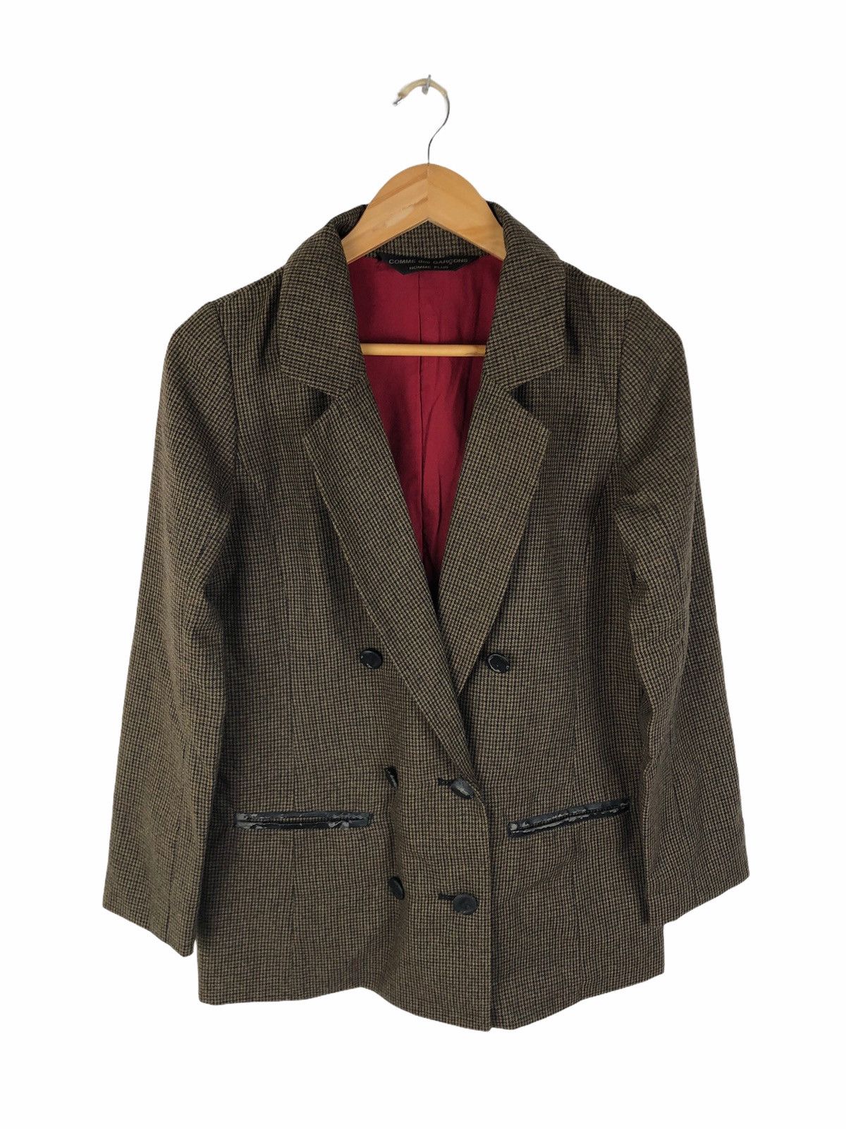 Comme des Garcons Vintage AD2004 Comme Des Garcons Homme Jacket Size US S / EU 44-46 / 1 - 1 Thumbnail