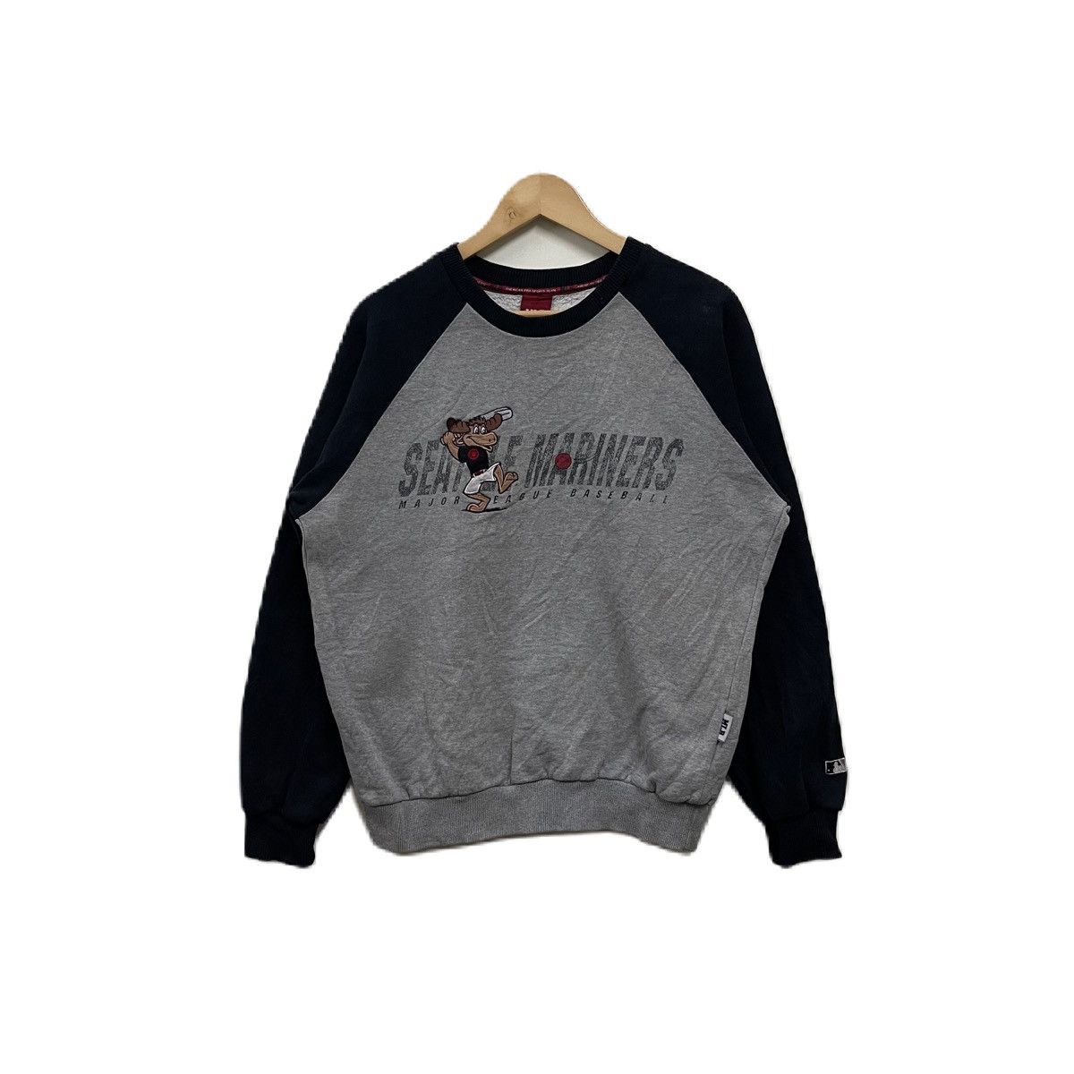 MLB Vintage seattle mariners MLB sweatshirt pullover Size US L / EU 52-54 / 3 - 1 Thumbnail