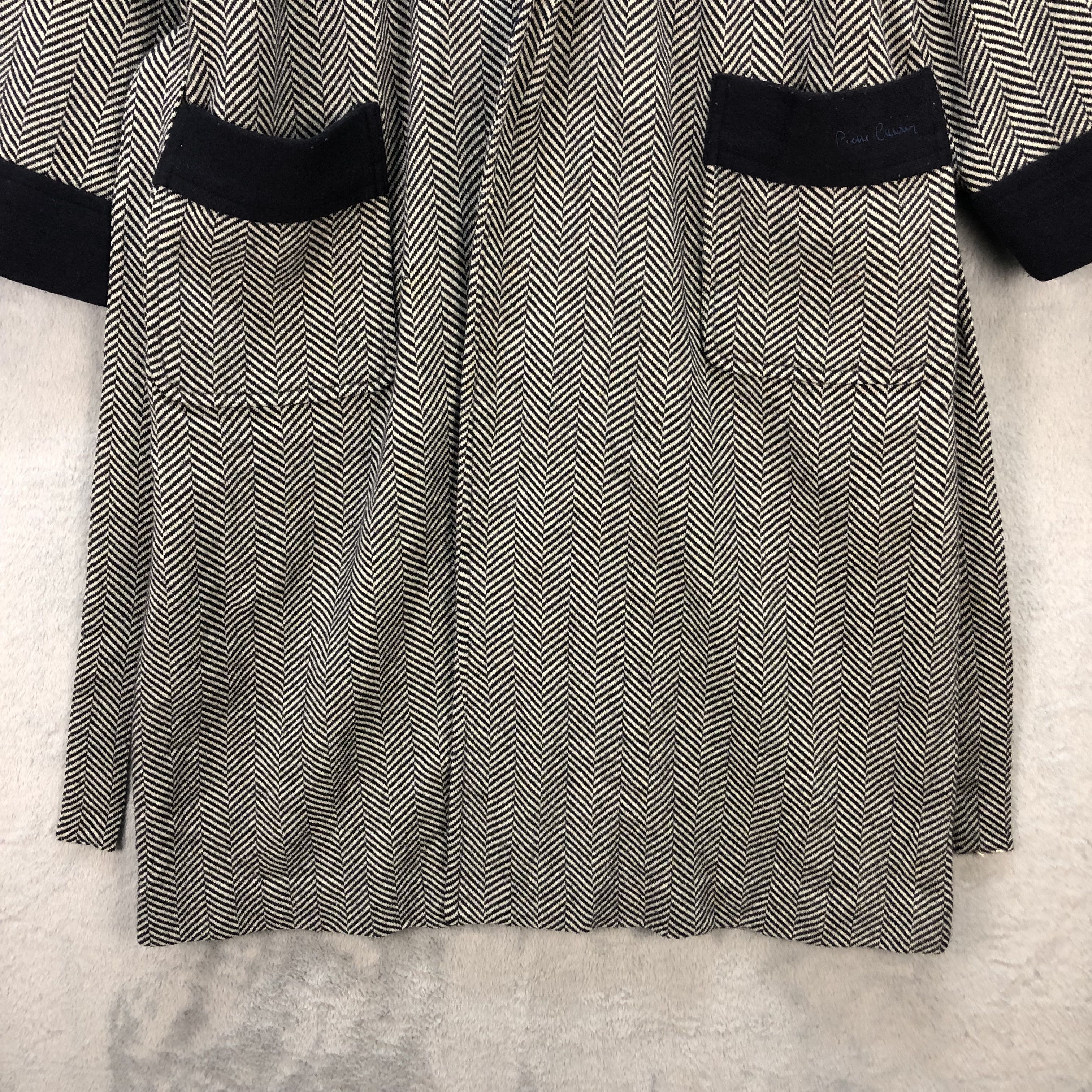 Pierre Cardin PIERRE CARDIN Herringbone Robe #6734-83 Size US L / EU 52-54 / 3 - 4 Thumbnail