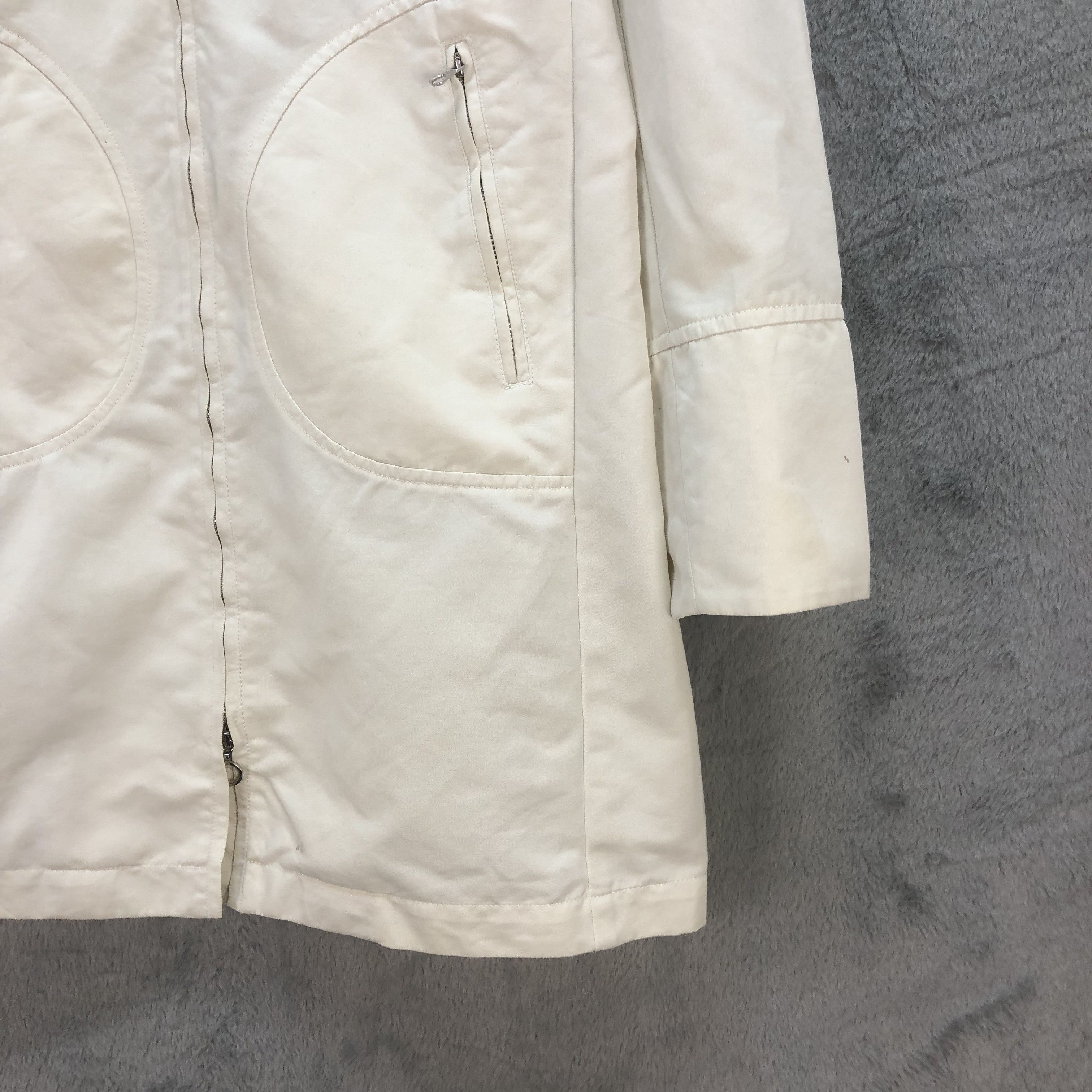 MAX&Co. MAX & CO CLASSIC WHITE COAT JACKET #6727-83 Size XS / US 0-2 / IT 36-38 - 5 Thumbnail