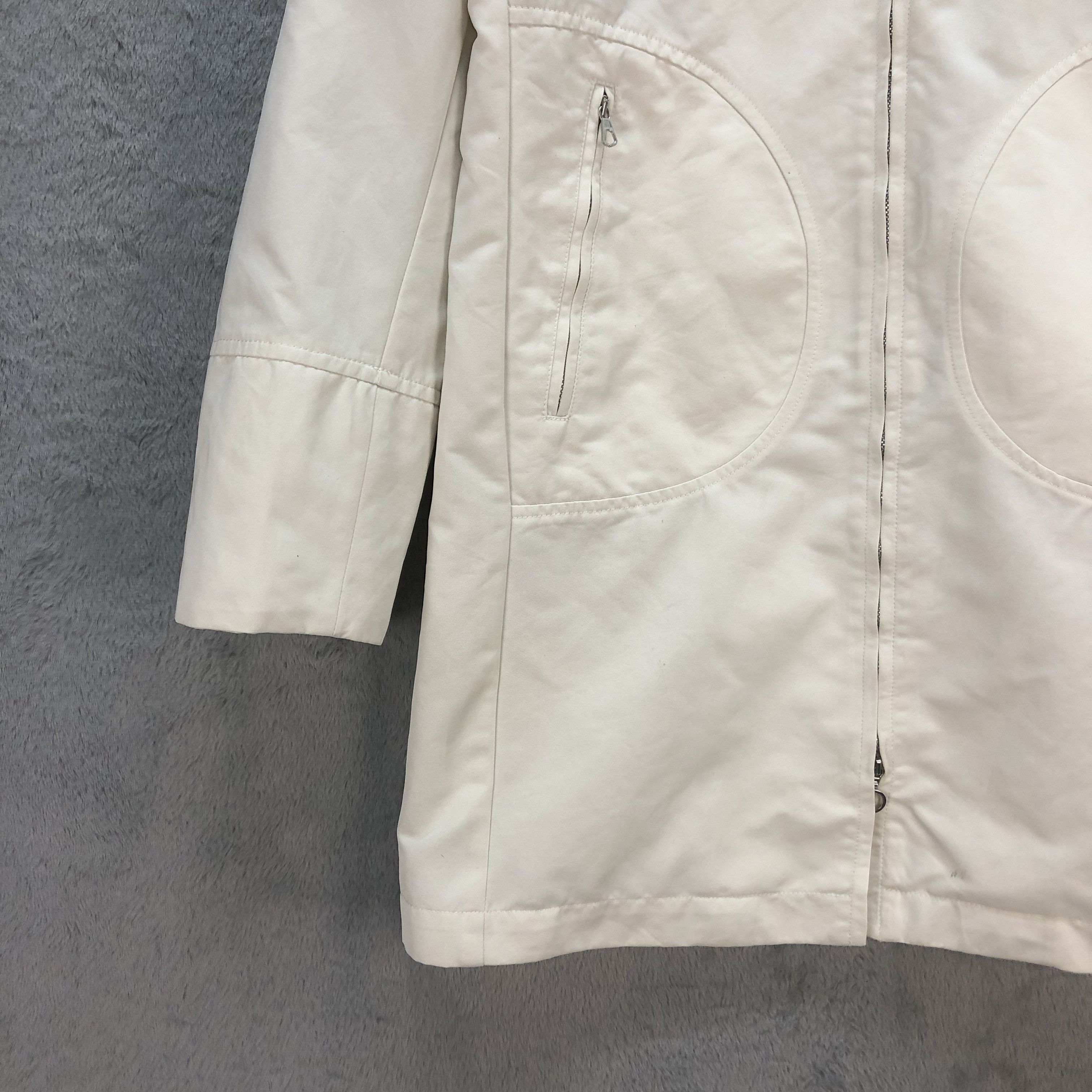 MAX&Co. MAX & CO CLASSIC WHITE COAT JACKET #6727-83 Size XS / US 0-2 / IT 36-38 - 4 Thumbnail