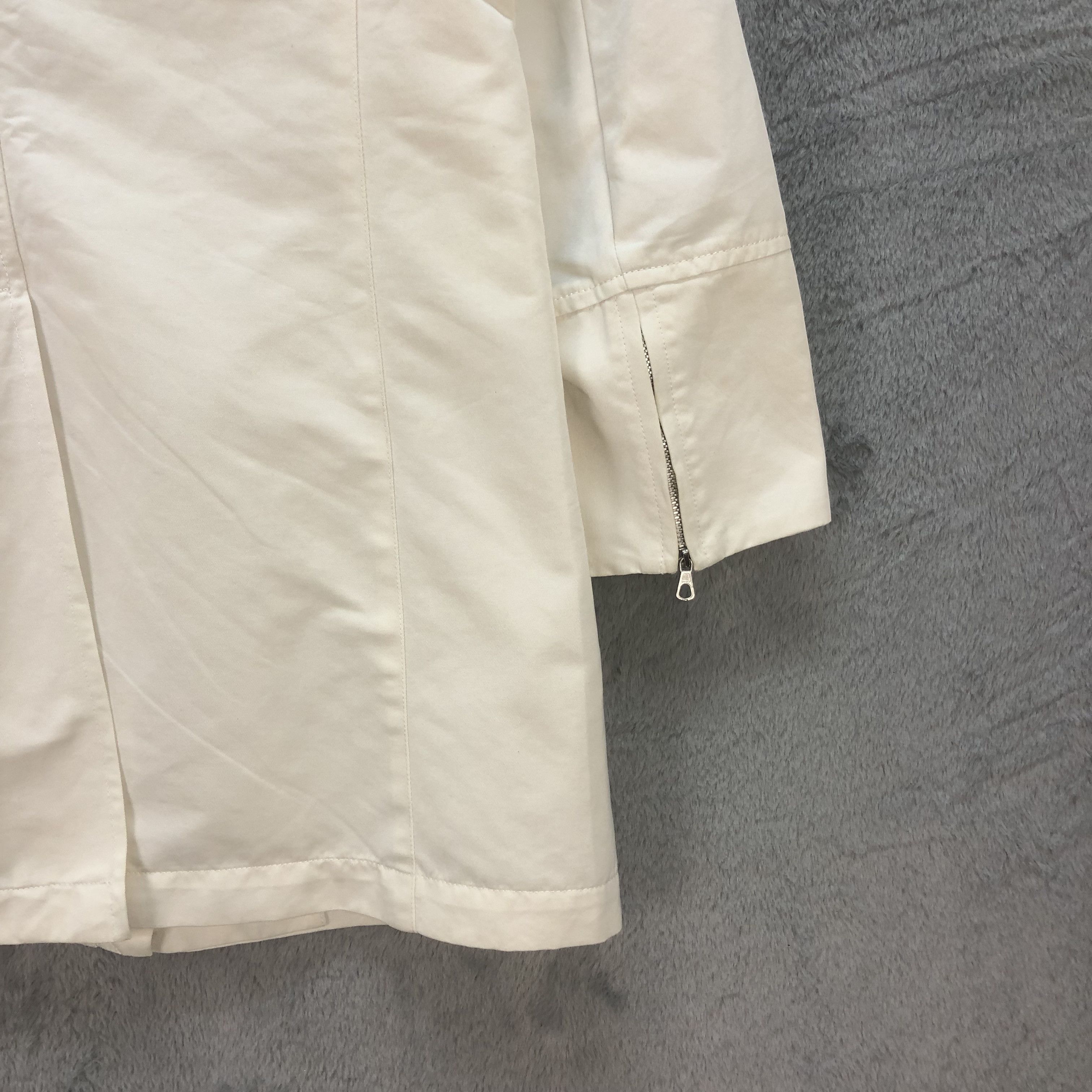 MAX&Co. MAX & CO CLASSIC WHITE COAT JACKET #6727-83 Size XS / US 0-2 / IT 36-38 - 11 Thumbnail