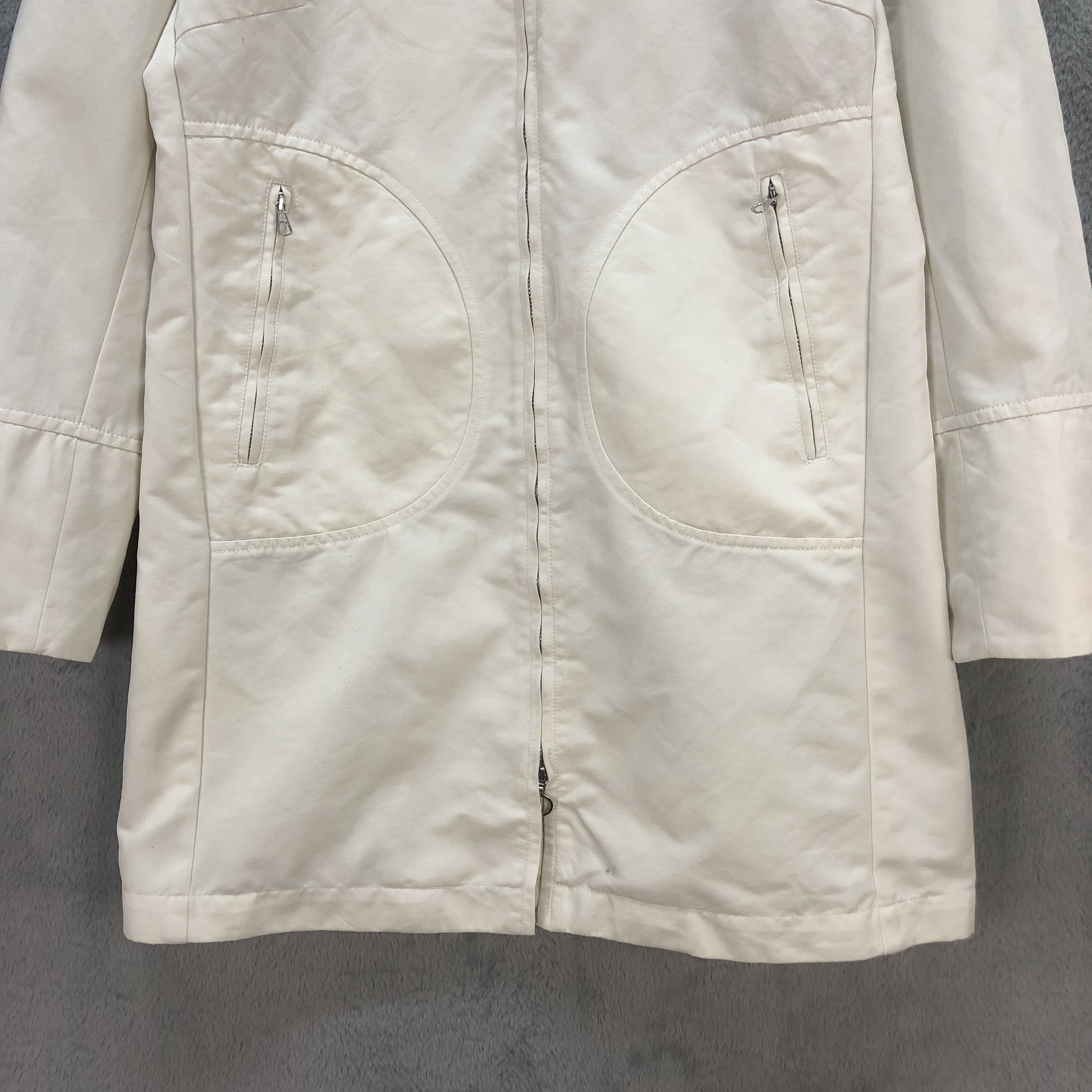 MAX&Co. MAX & CO CLASSIC WHITE COAT JACKET #6727-83 Size XS / US 0-2 / IT 36-38 - 3 Thumbnail