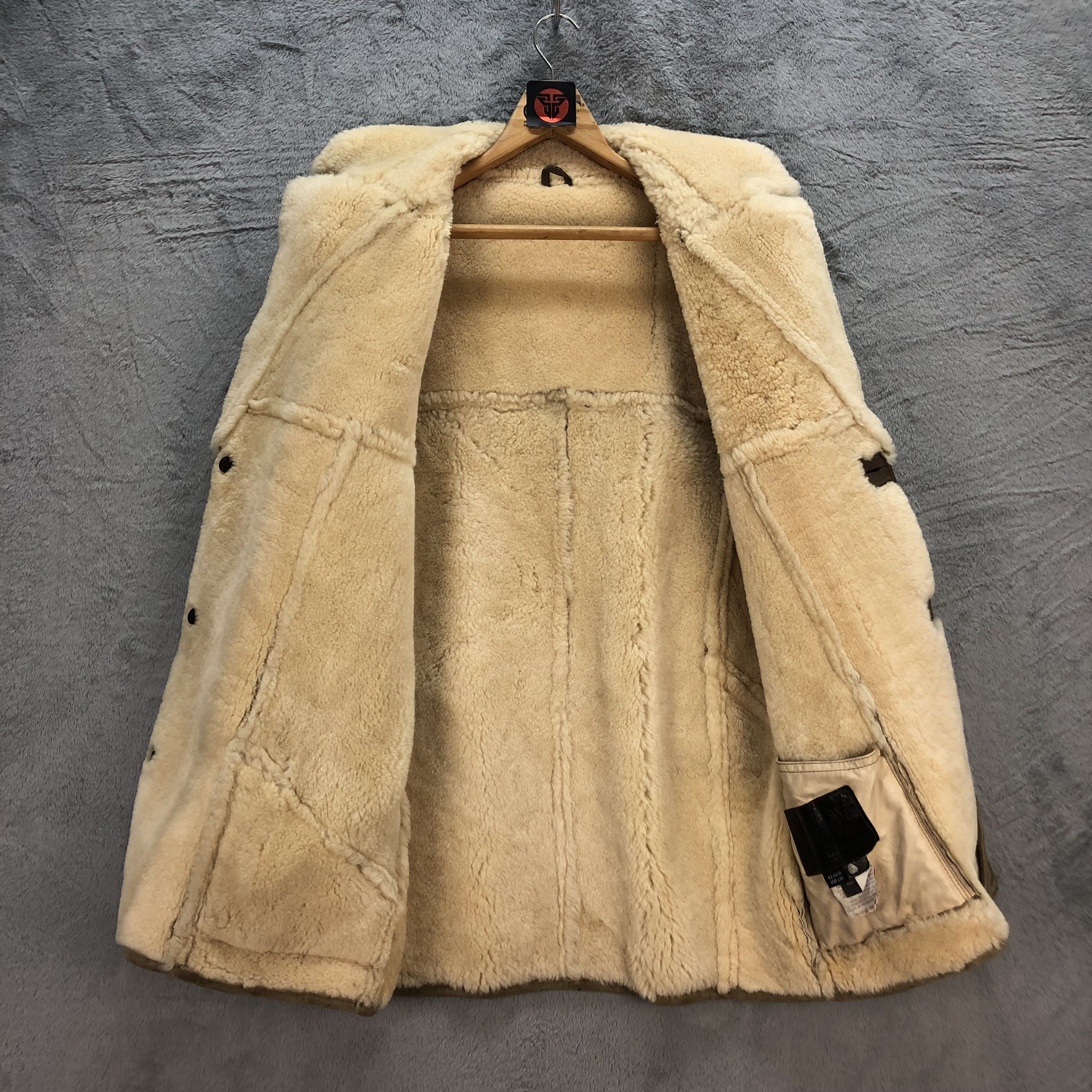 Canterbury of New Zealand CANTERBURY WOOL-N-SUEDE SHEARLING LEATHER JACKET #6725-83 Size US M / EU 48-50 / 2 - 6 Thumbnail