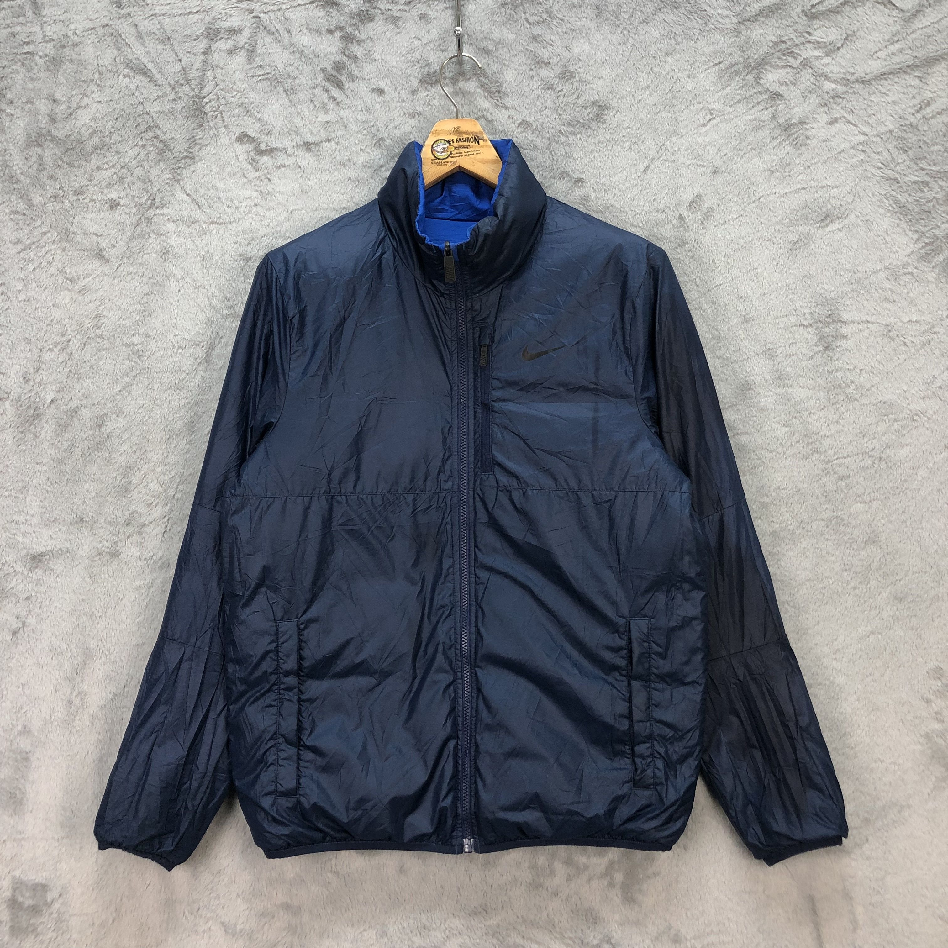 Nike NIKE REVERSIBLE BLUE PUFFER JACKET / DOWN JACKET #5550-197 Size US S / EU 44-46 / 1 - 12 Thumbnail