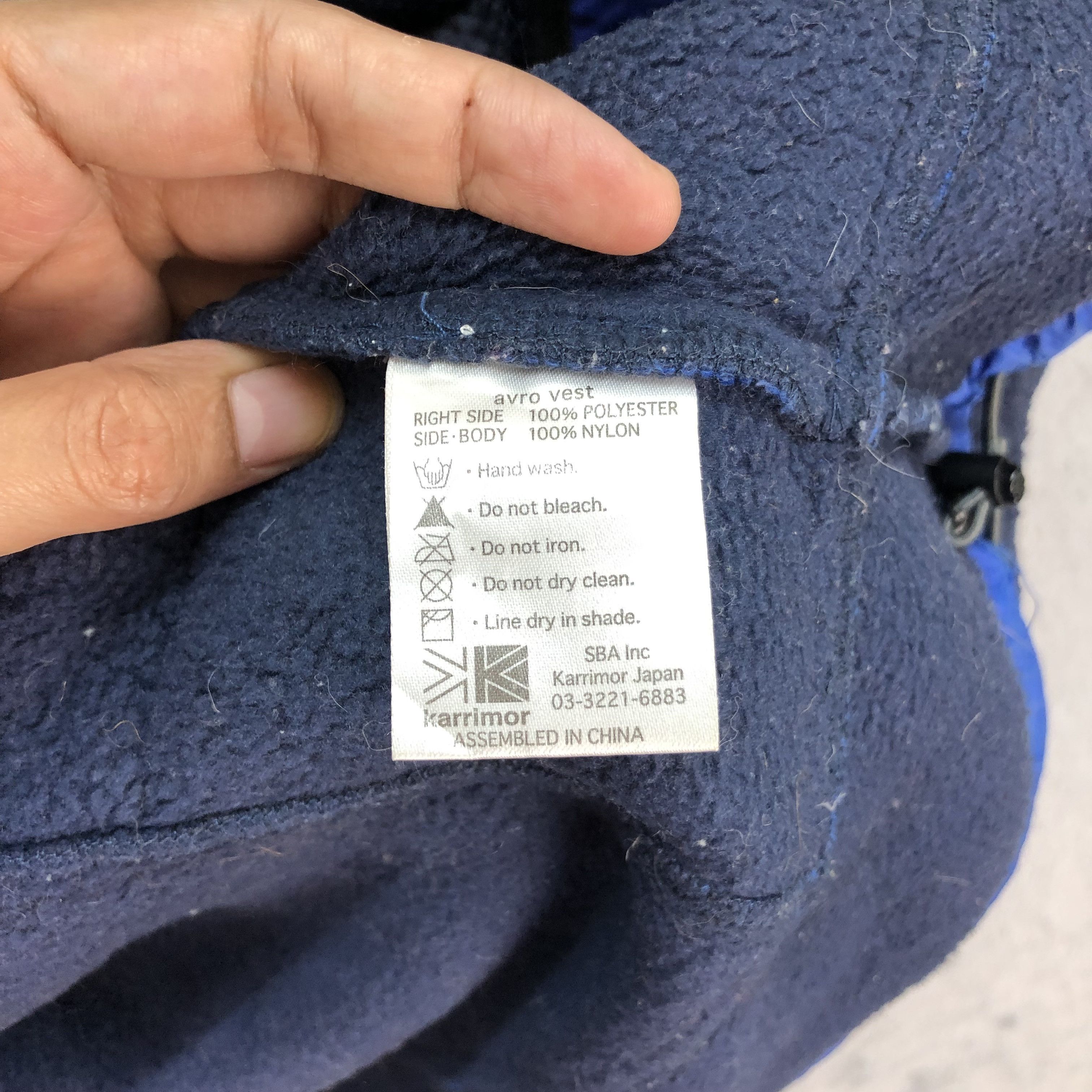 Japanese Brand KARRIMOR POLARTEC FLEECE VEST #5103-32 Size US S / EU 44-46 / 1 - 9 Thumbnail