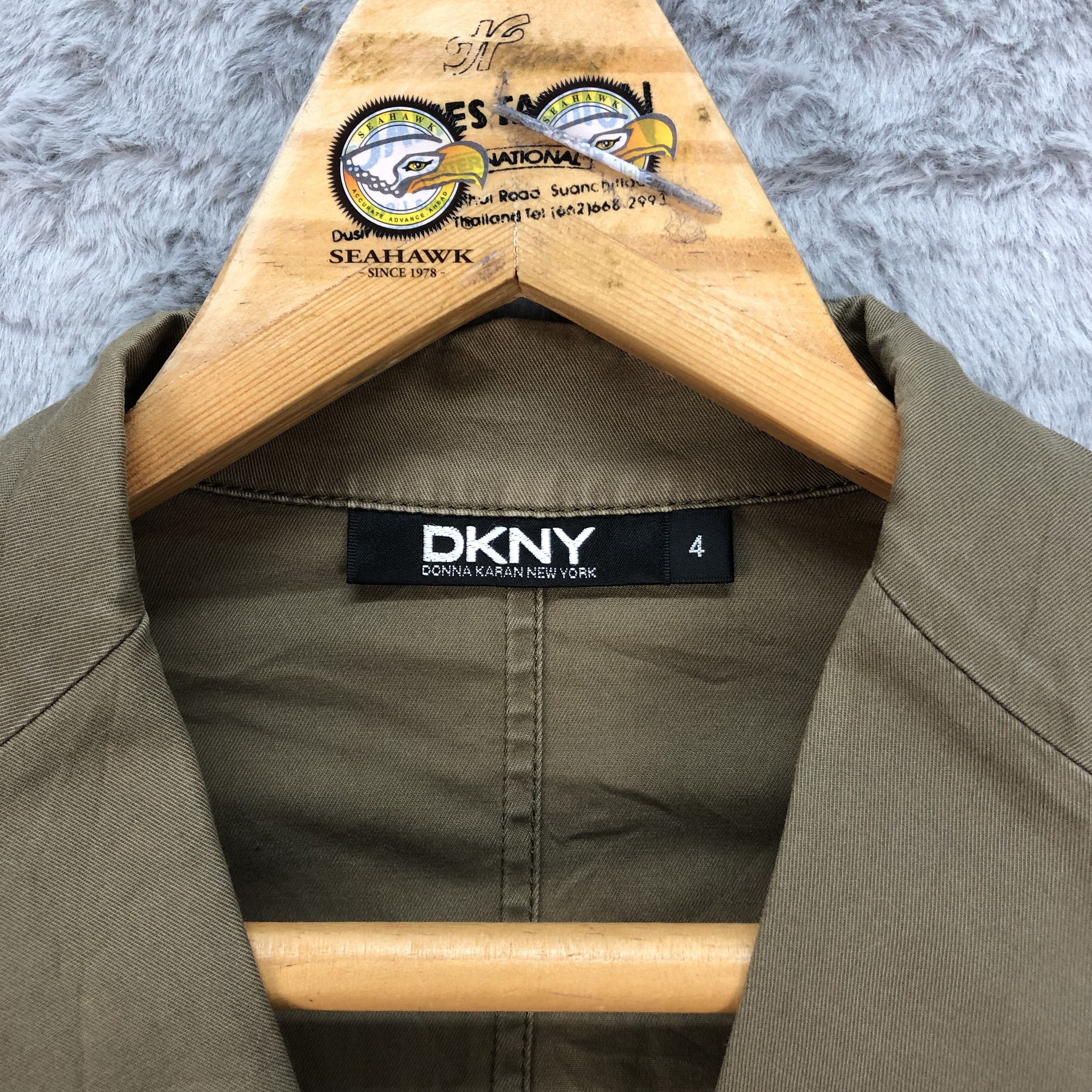 DKNY DKNY Cropped Coat / Jacket / Blazer #4555-158 Size XS / US 0-2 / IT 36-38 - 6 Thumbnail
