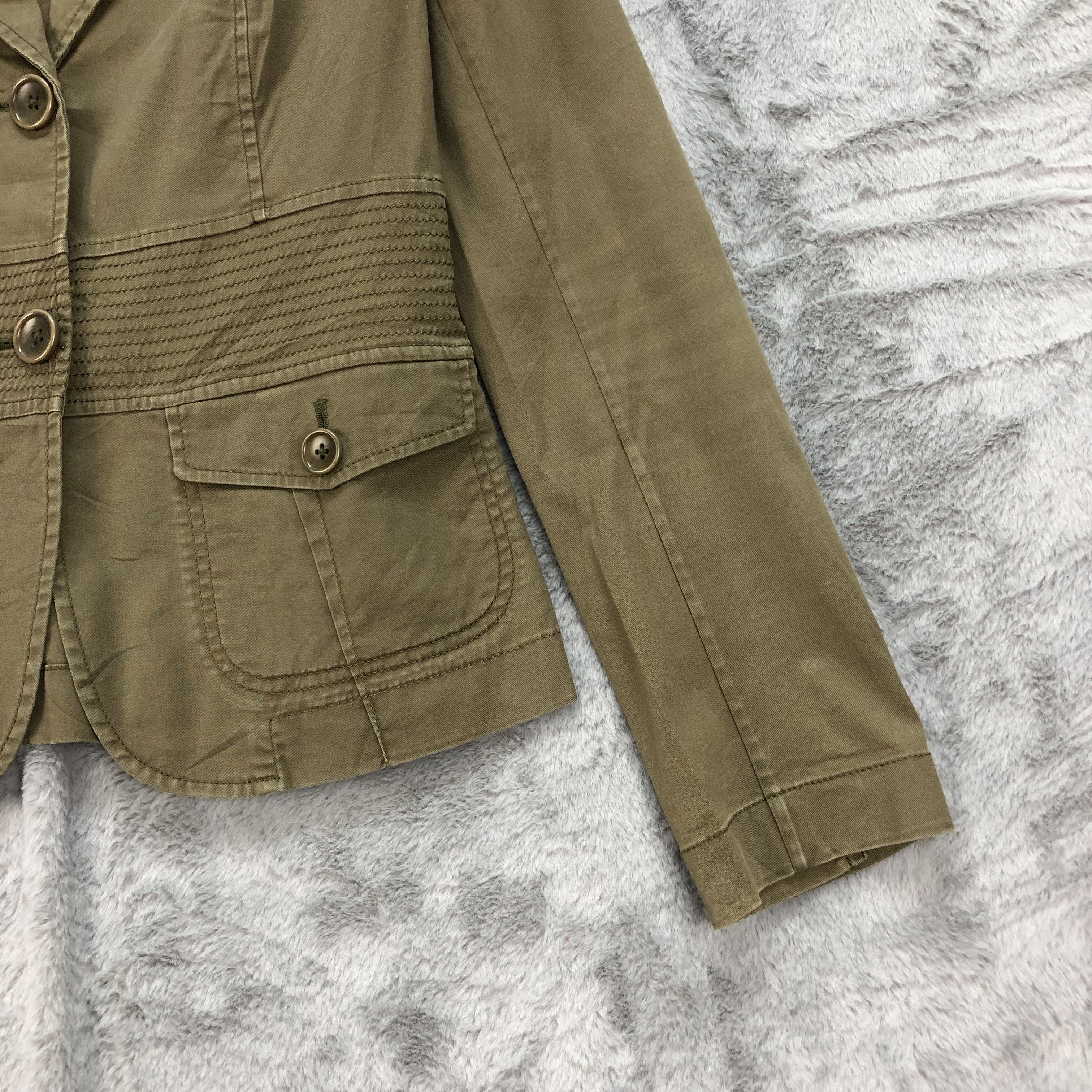 DKNY DKNY Cropped Coat / Jacket / Blazer #4555-158 Size XS / US 0-2 / IT 36-38 - 5 Thumbnail
