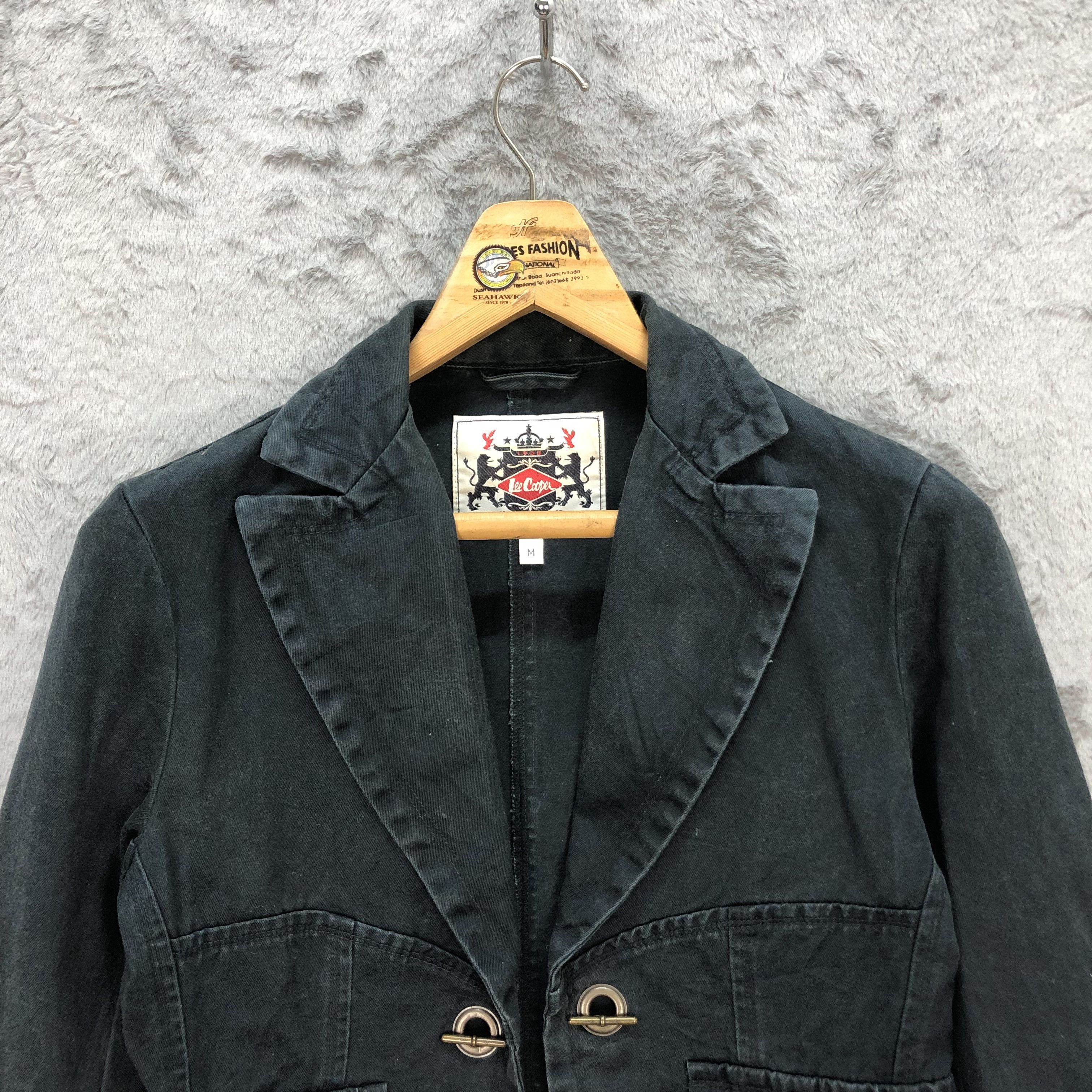 Japanese Brand LEE COOPER CROPPED CASUAL JACKET #5605-200 Size M / US 6-8 / IT 42-44 - 2 Thumbnail