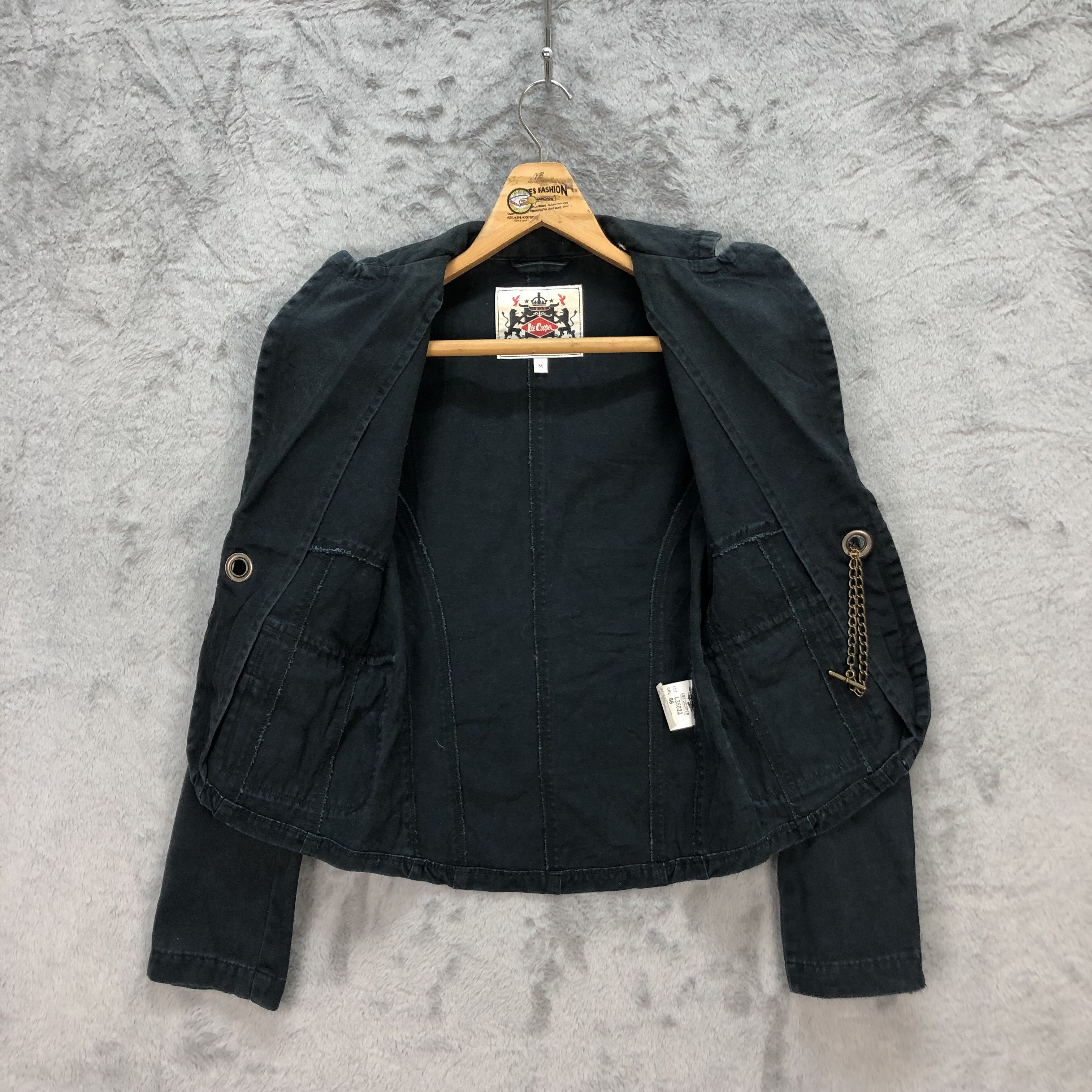 Japanese Brand LEE COOPER CROPPED CASUAL JACKET #5605-200 Size M / US 6-8 / IT 42-44 - 6 Thumbnail