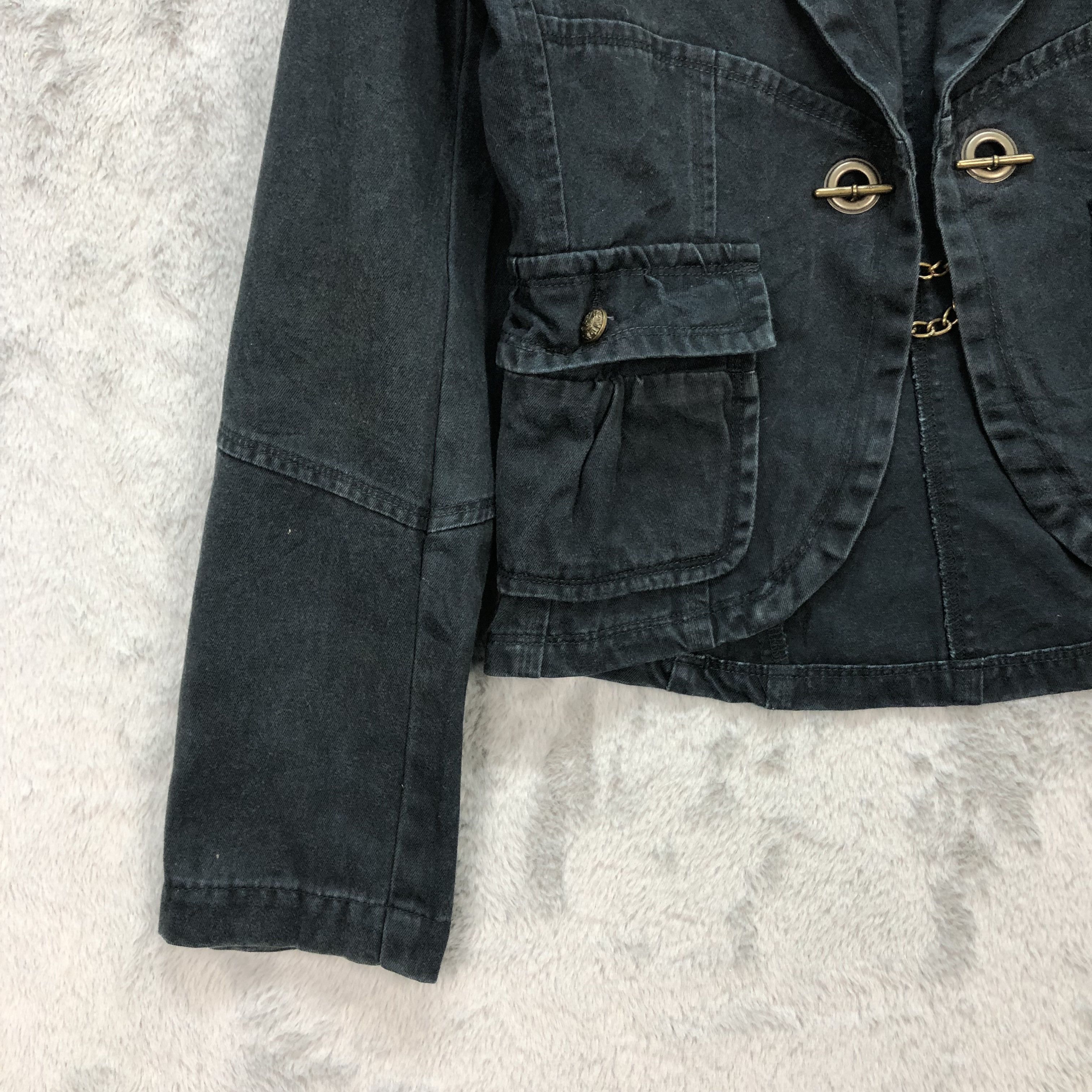 Japanese Brand LEE COOPER CROPPED CASUAL JACKET #5605-200 Size M / US 6-8 / IT 42-44 - 4 Thumbnail