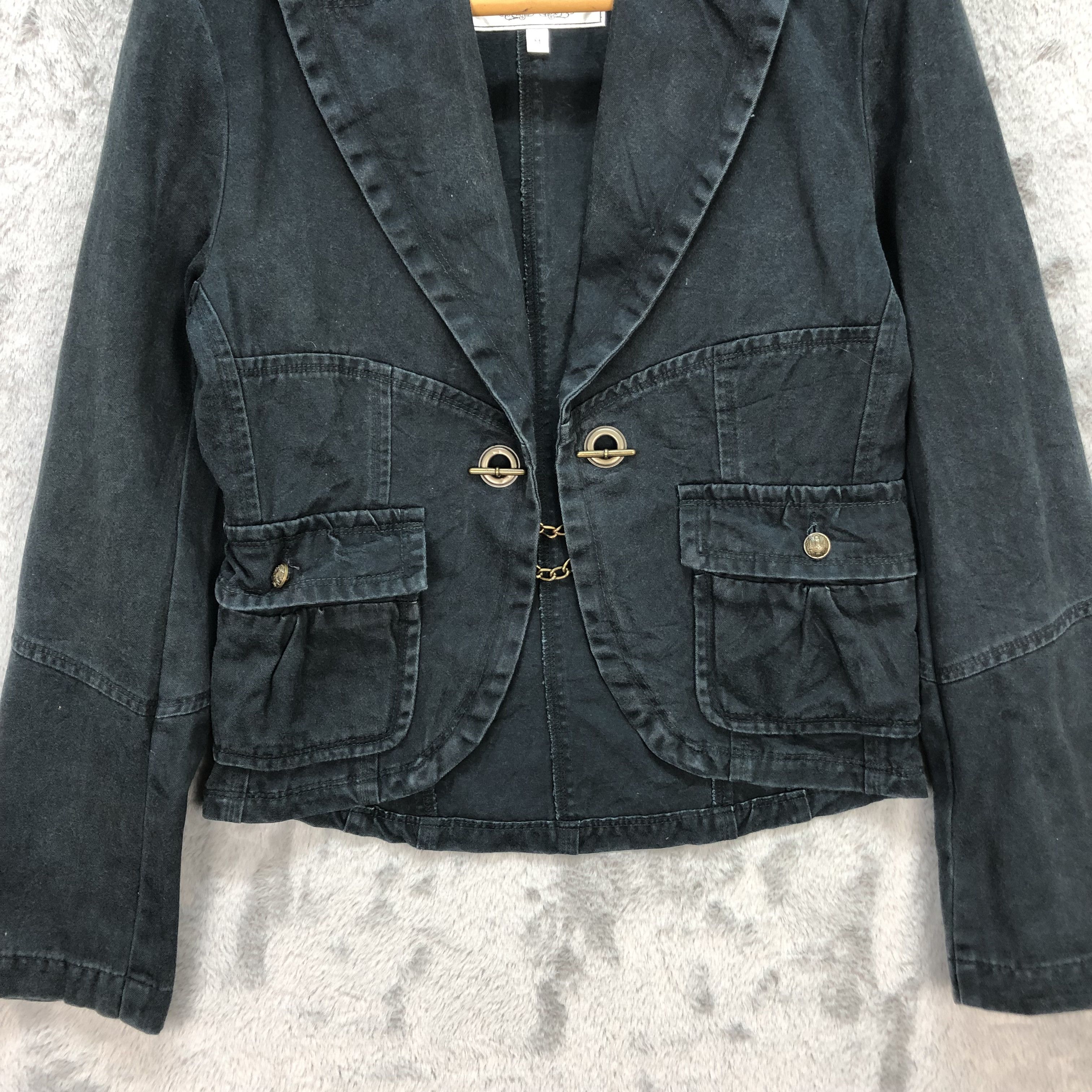 Japanese Brand LEE COOPER CROPPED CASUAL JACKET #5605-200 Size M / US 6-8 / IT 42-44 - 3 Thumbnail