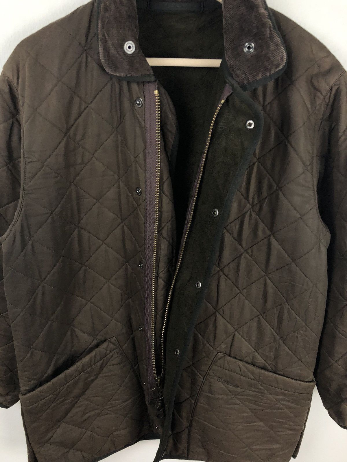 Barbour 💸LASTDROP💸 Vintage Barbour Quilted Button Zipper Jacket Size US M / EU 48-50 / 2 - 7 Thumbnail