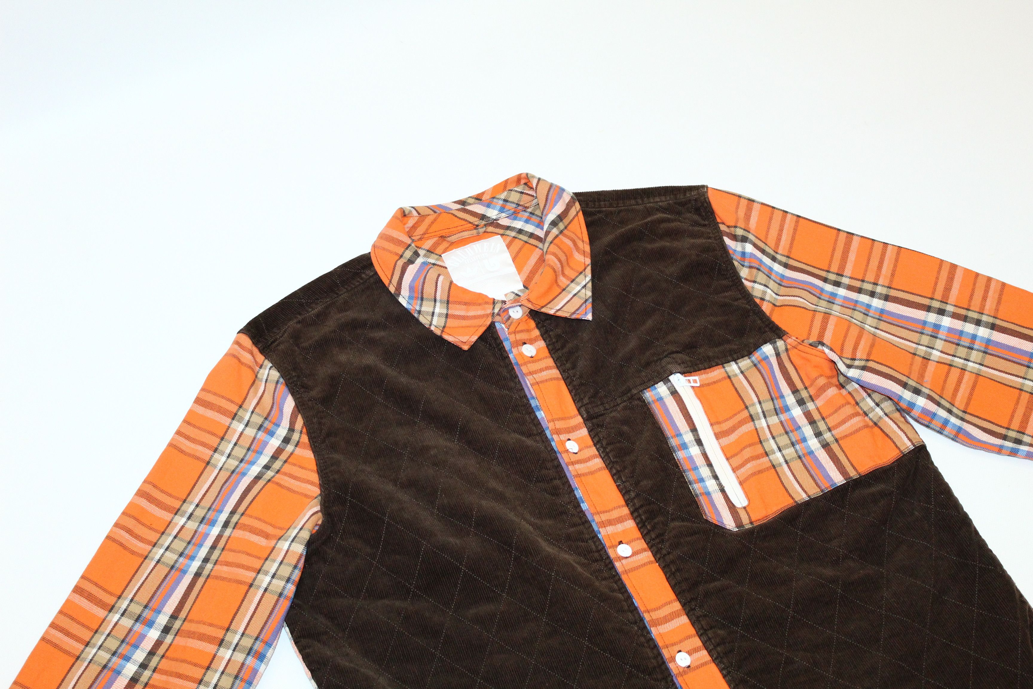 Adidas Rare💥Gluhwein Adidas x Burton Cord/Flannel Shirt Size US XL / EU 56 / 4 - 3 Thumbnail