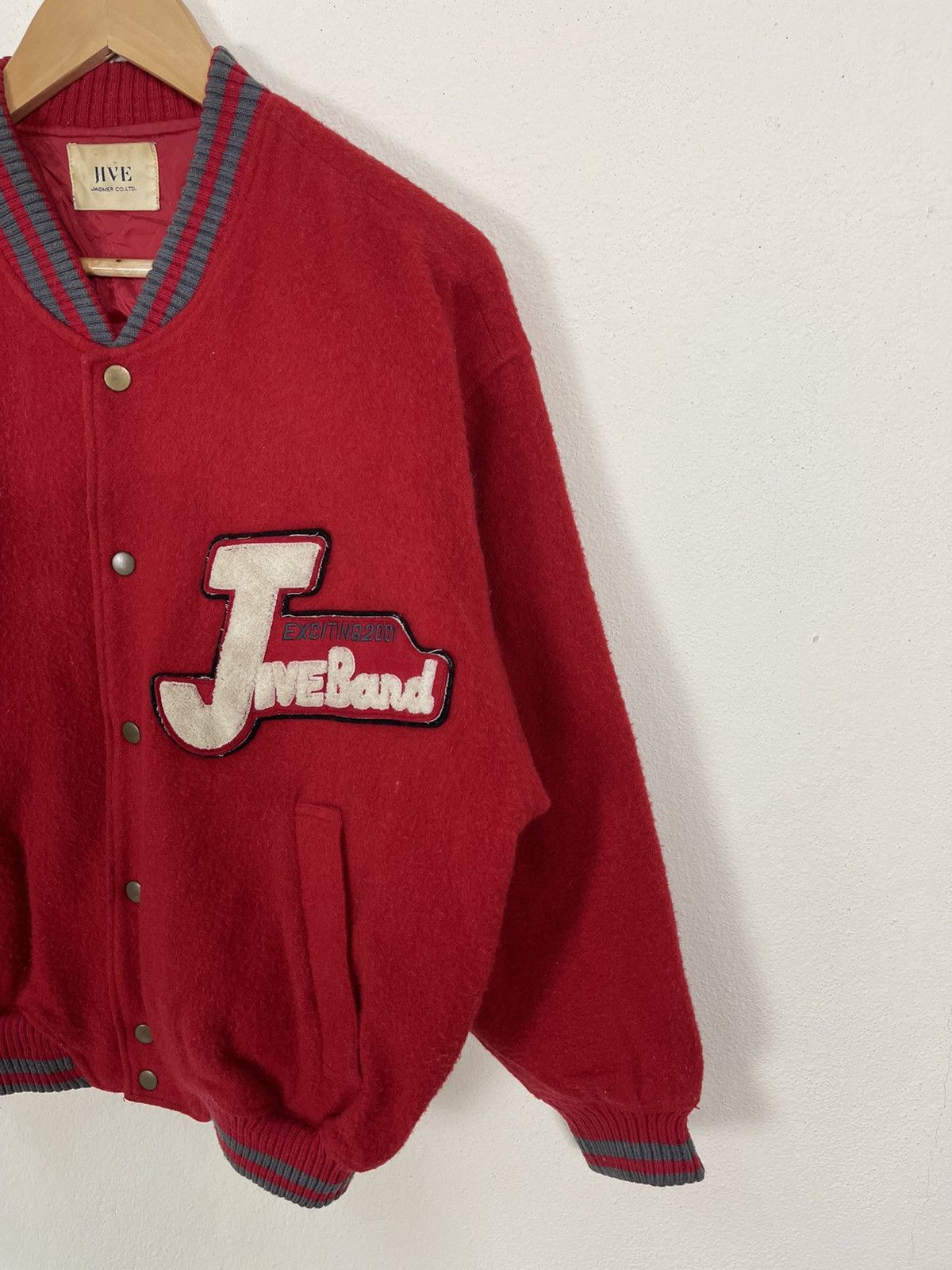 Japanese Brand Vintage Exciting 2001 Jive Band Varsity Jacket Size US M / EU 48-50 / 2 - 5 Thumbnail