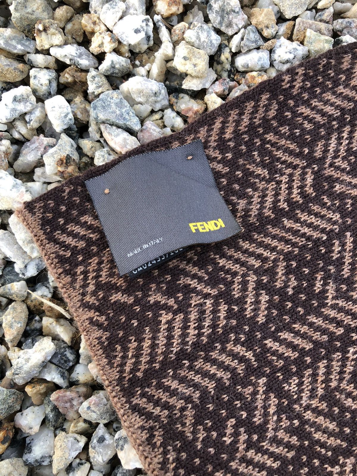 Fendi × Vintage Vintage Fendi Monogram Scarf / Muffler / Neckwear Size ONE SIZE - 5 Thumbnail