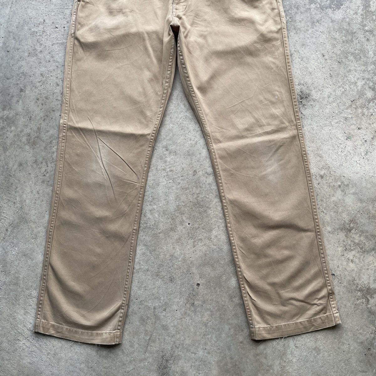 Japanese Brand Vintage Japanese Khaki Colour Trousers Casual Pants Size US 32 / EU 48 - 5 Thumbnail