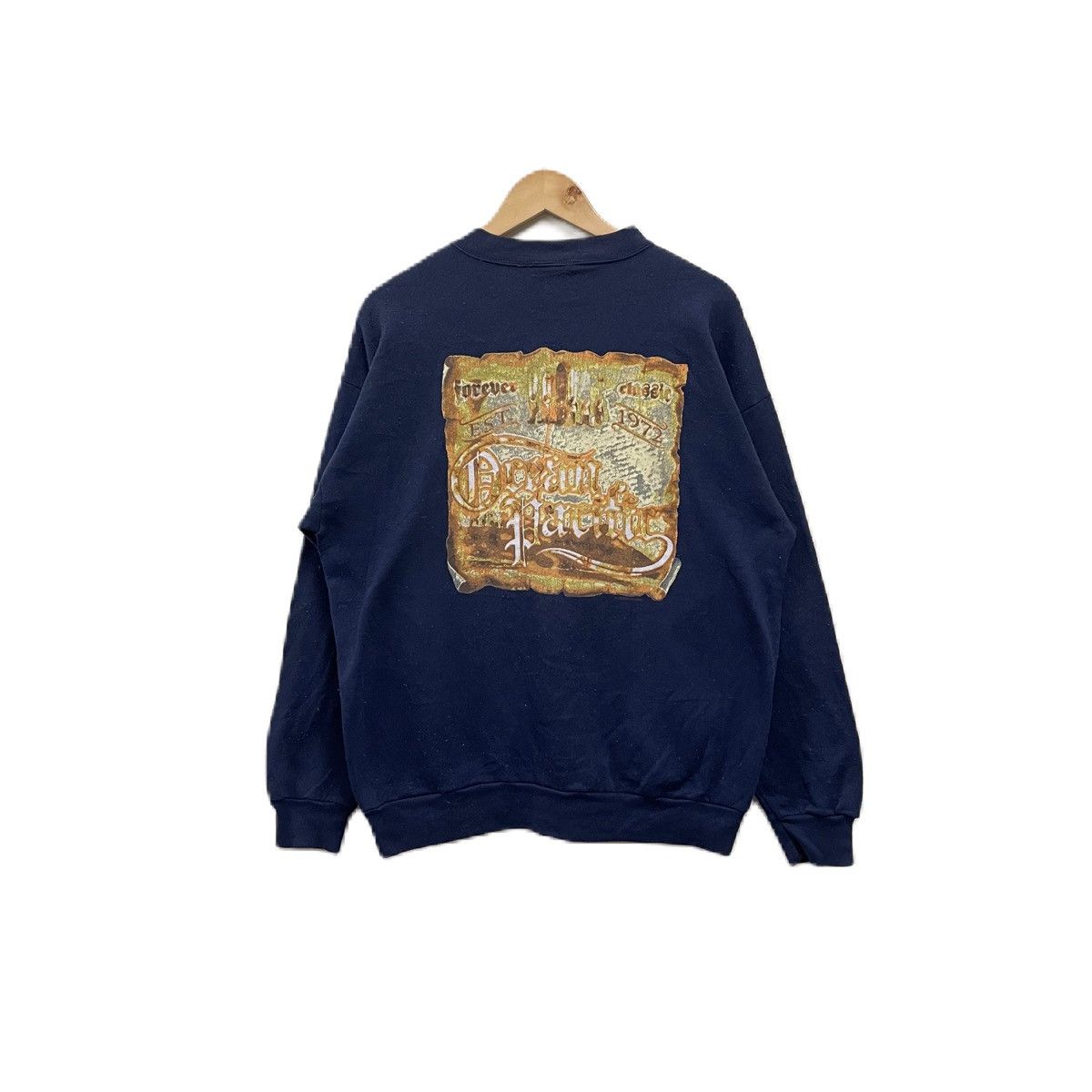 Ocean Pacific Vintage 90s OCEAN PACIFIC sweatshirt pullover Size US L / EU 52-54 / 3 - 1 Thumbnail